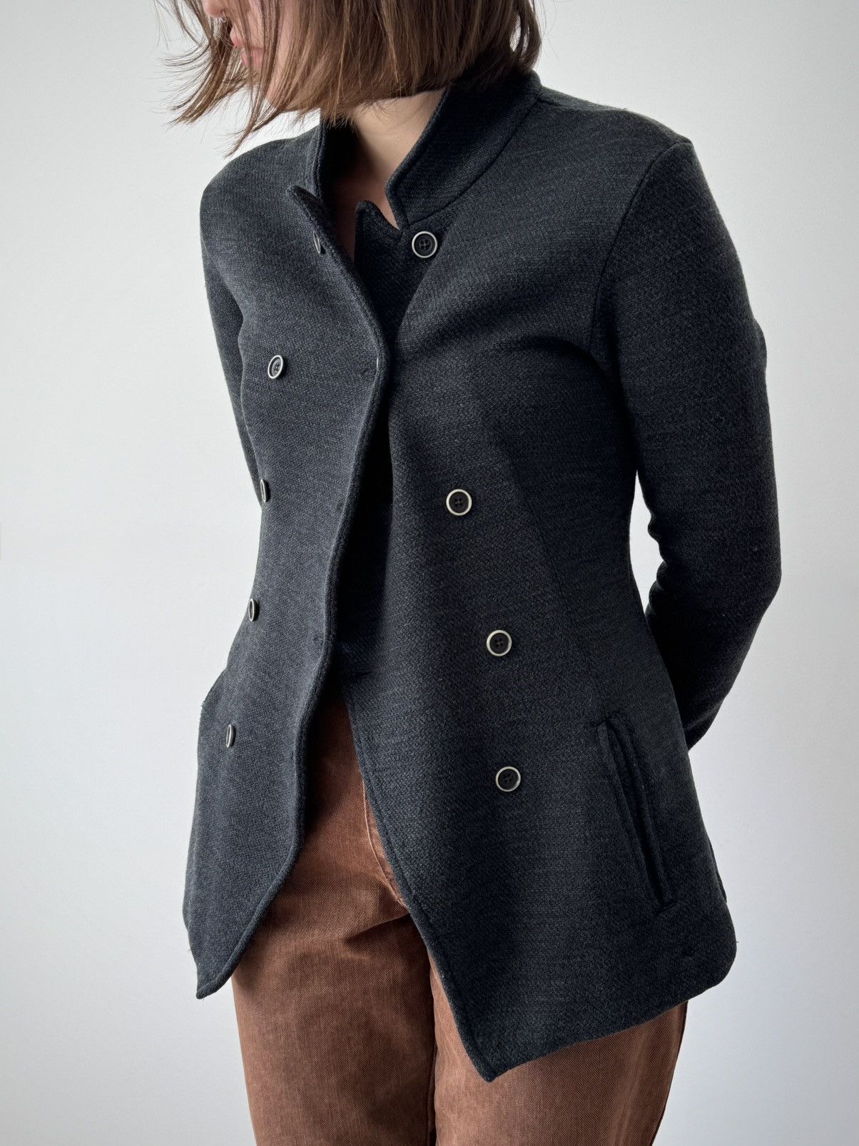Transit Transit Par Such Double Breasted Wool Jacket Size M / US 6-8 / IT 42-44 - 1 Thumbnail