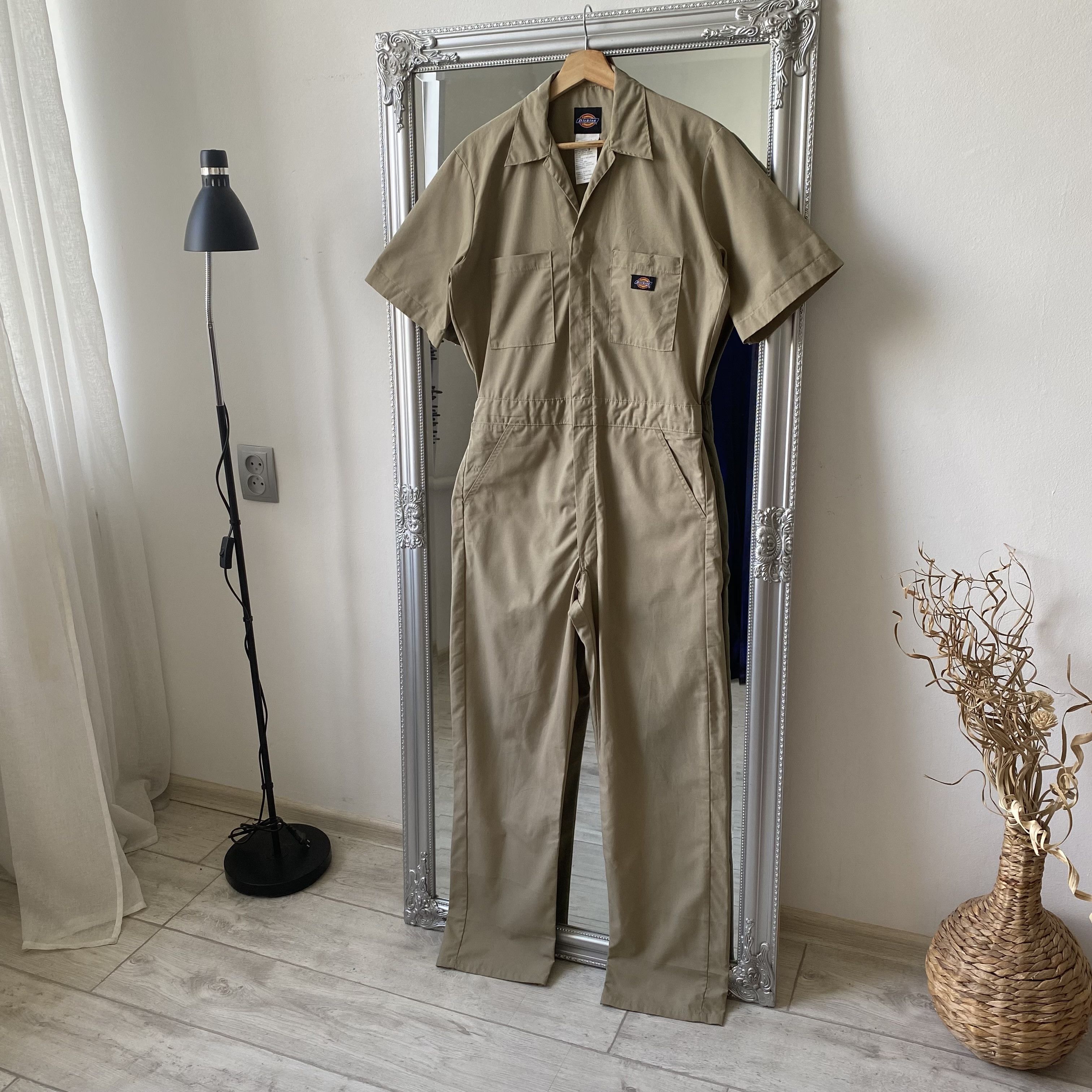 Dickies ⚒️ Vintage 00s Dickies work jumpsuit Coverall short sleeve Size US 29 - 1 Thumbnail