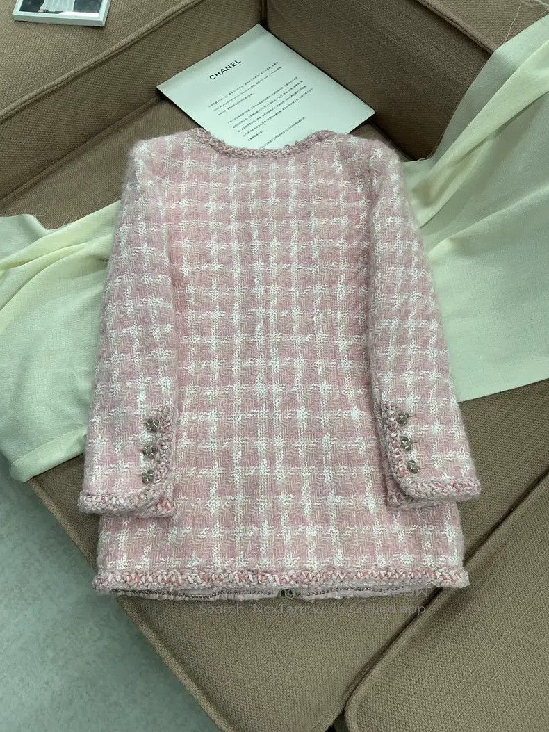Chanel Chanel Supermarket series pink tweed jacket Size XXS / US 00 / IT 34 - 3 Thumbnail