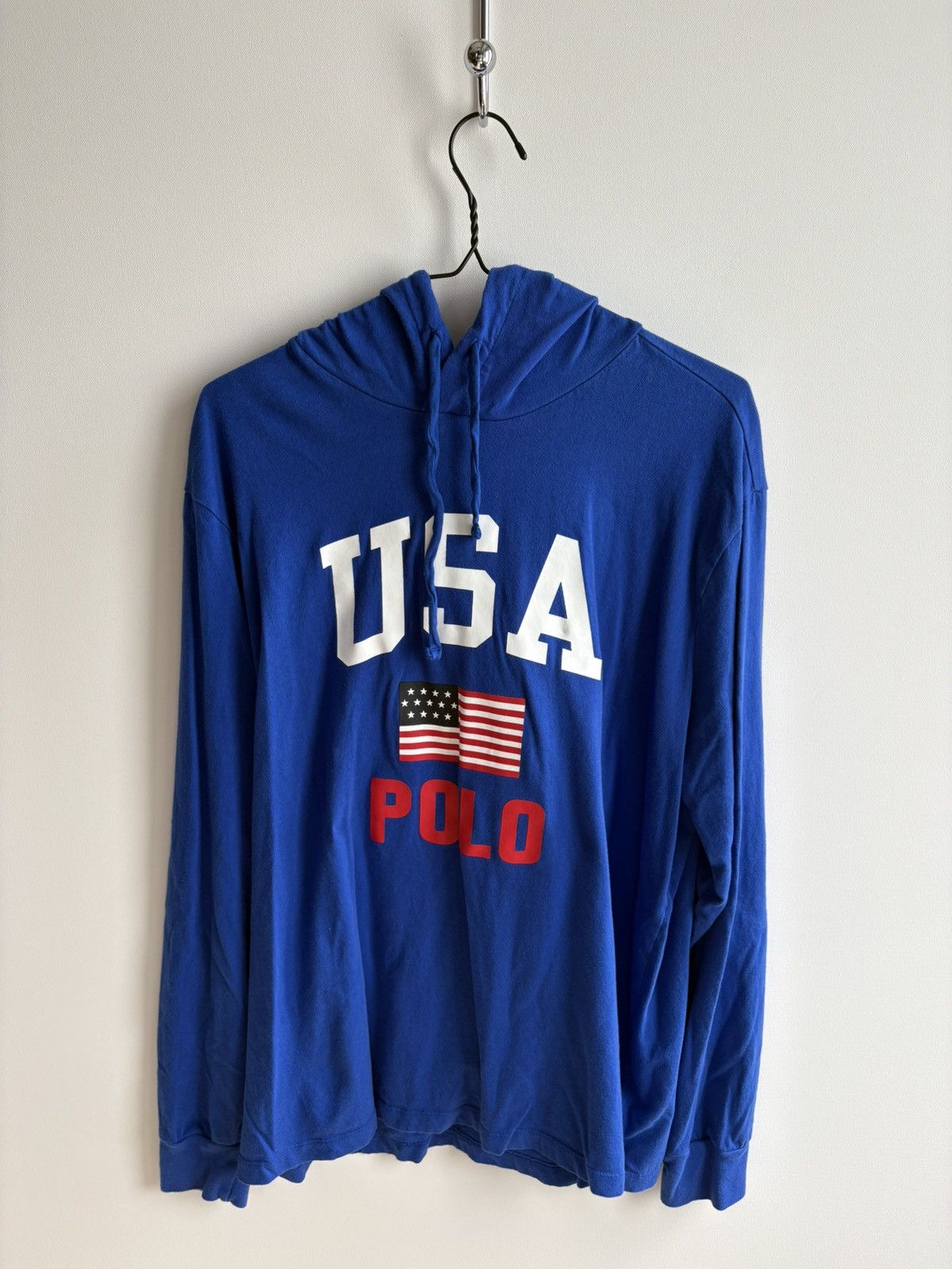 Polo Ralph Lauren Streetwear Hype Polo Ralph Lauren USA Hoodie T-shirt Size US M / EU 48-50 / 2 - 1 Thumbnail
