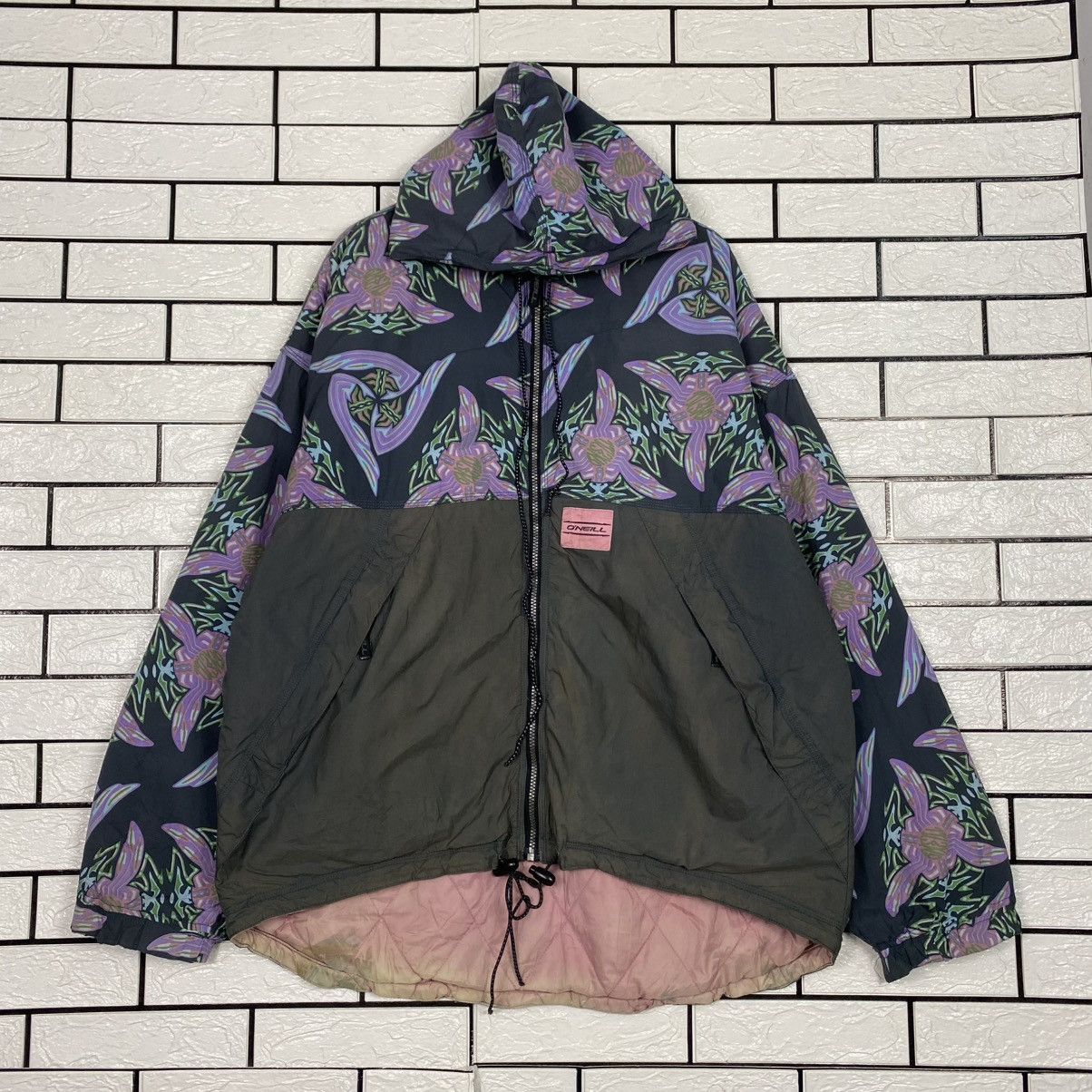 O'Neill 🔥VINTAE BOMBER JACKET O’NEILL FULL PRINT DESIGN SURF WINTER Size US M / EU 48-50 / 2 - 1 Thumbnail