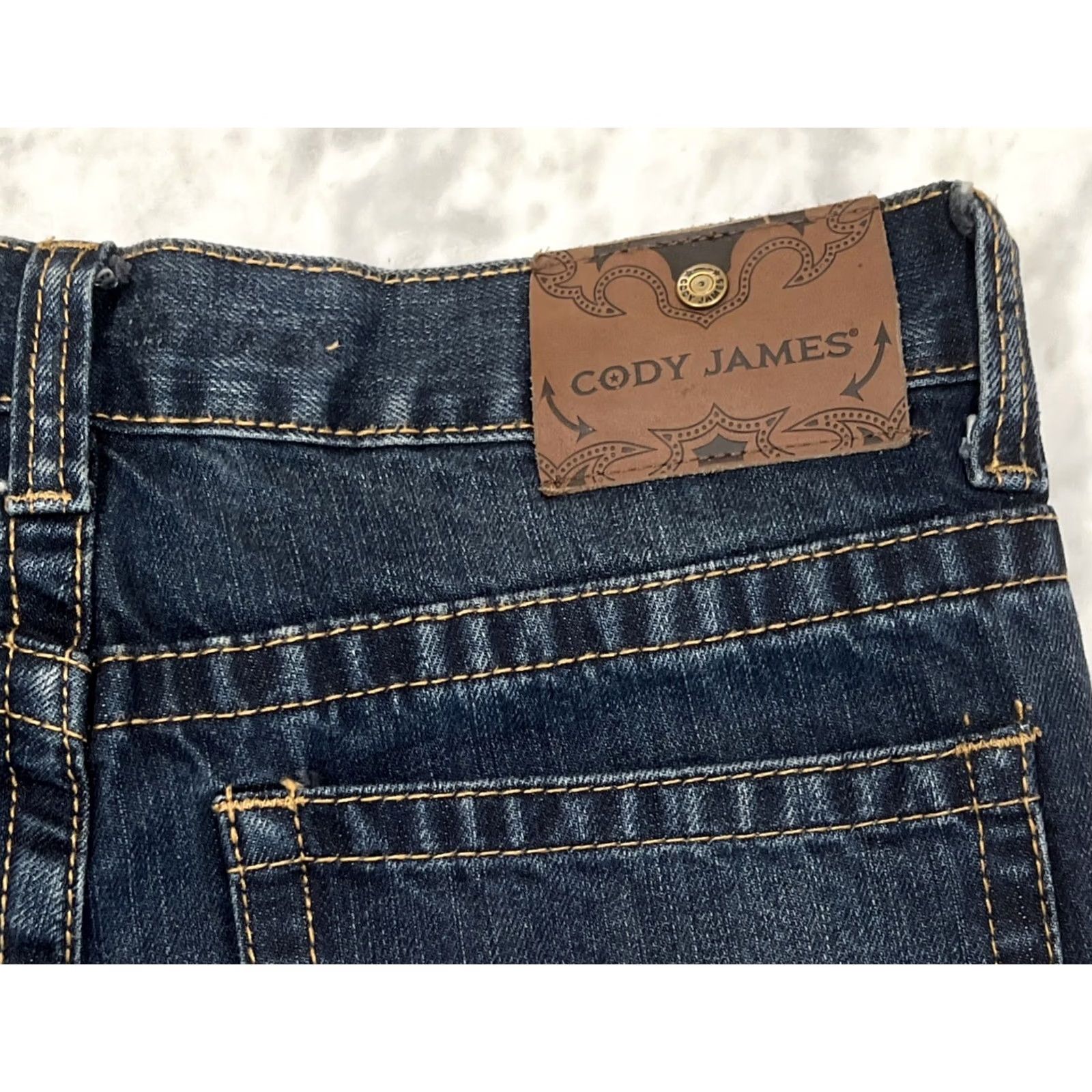 Cody James Cody James Jeans Mens 32x38 Blue Copperhead Cotton Western Cowboy Southwestern 32 38 Size US 32 / EU 48 - 5 Thumbnail