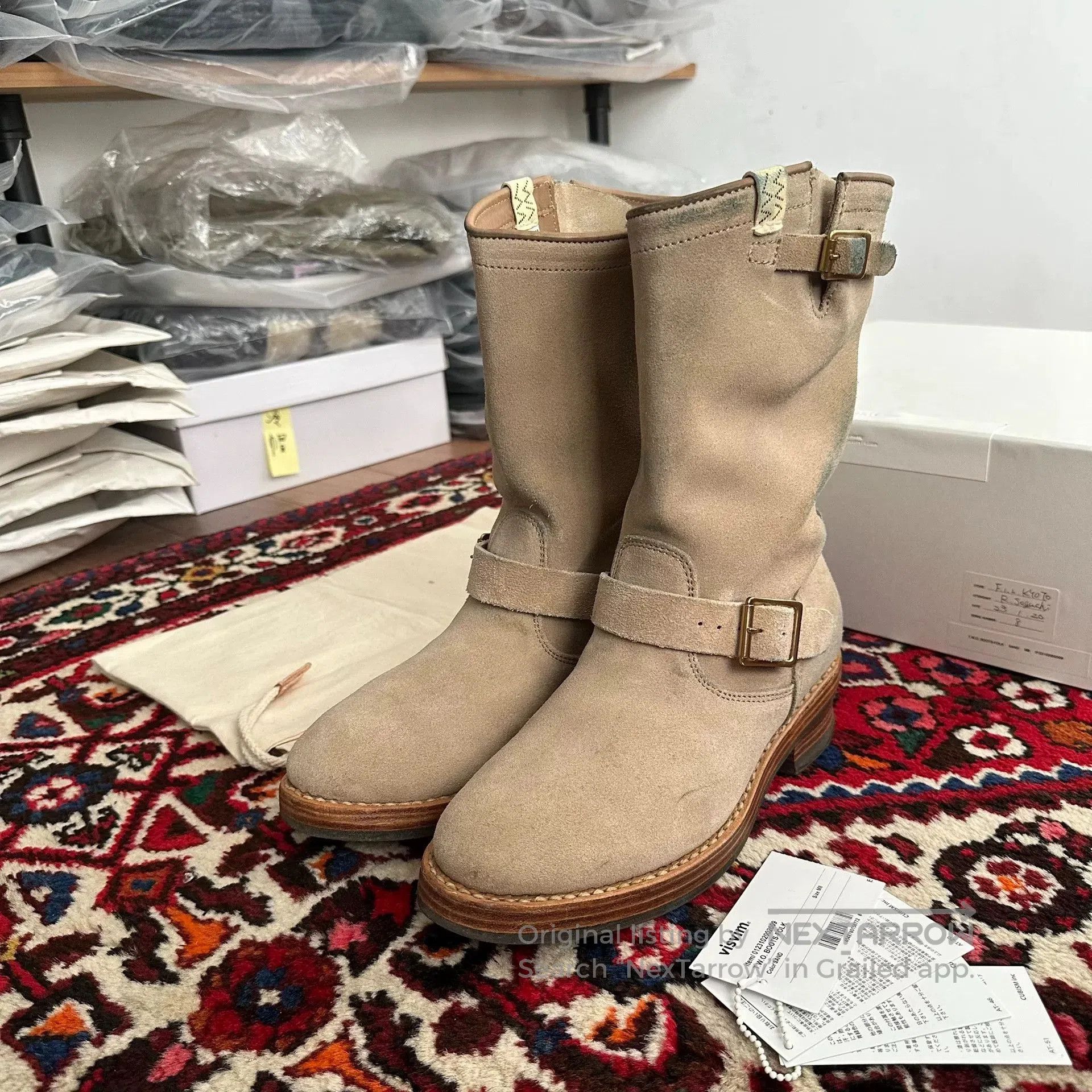 Visvim VISVIM T.W.O Boots Folk Engineering Style. Size US 8 / EU 41 - 2 Thumbnail