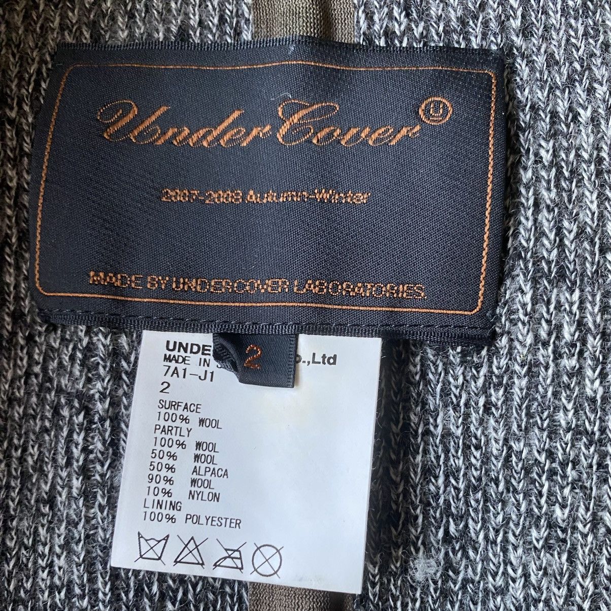 Undercover Fall07 Runway Knit Panel Jacket Size M / US 6-8 / IT 42-44 - 7 Thumbnail