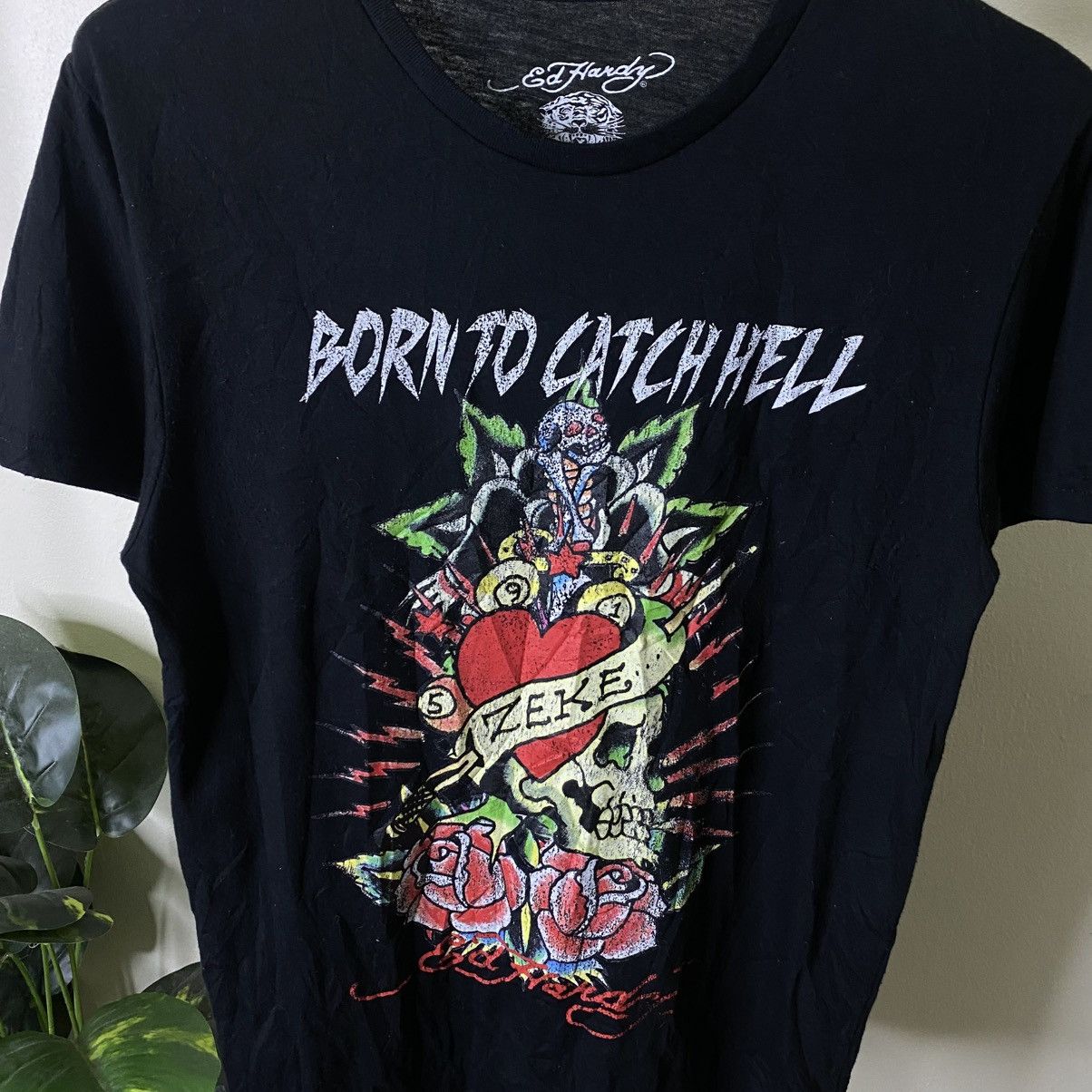 Ed Hardy Christian Audigier ED Hardy Born To Catch Hell Size US M / EU 48-50 / 2 - 2 Thumbnail