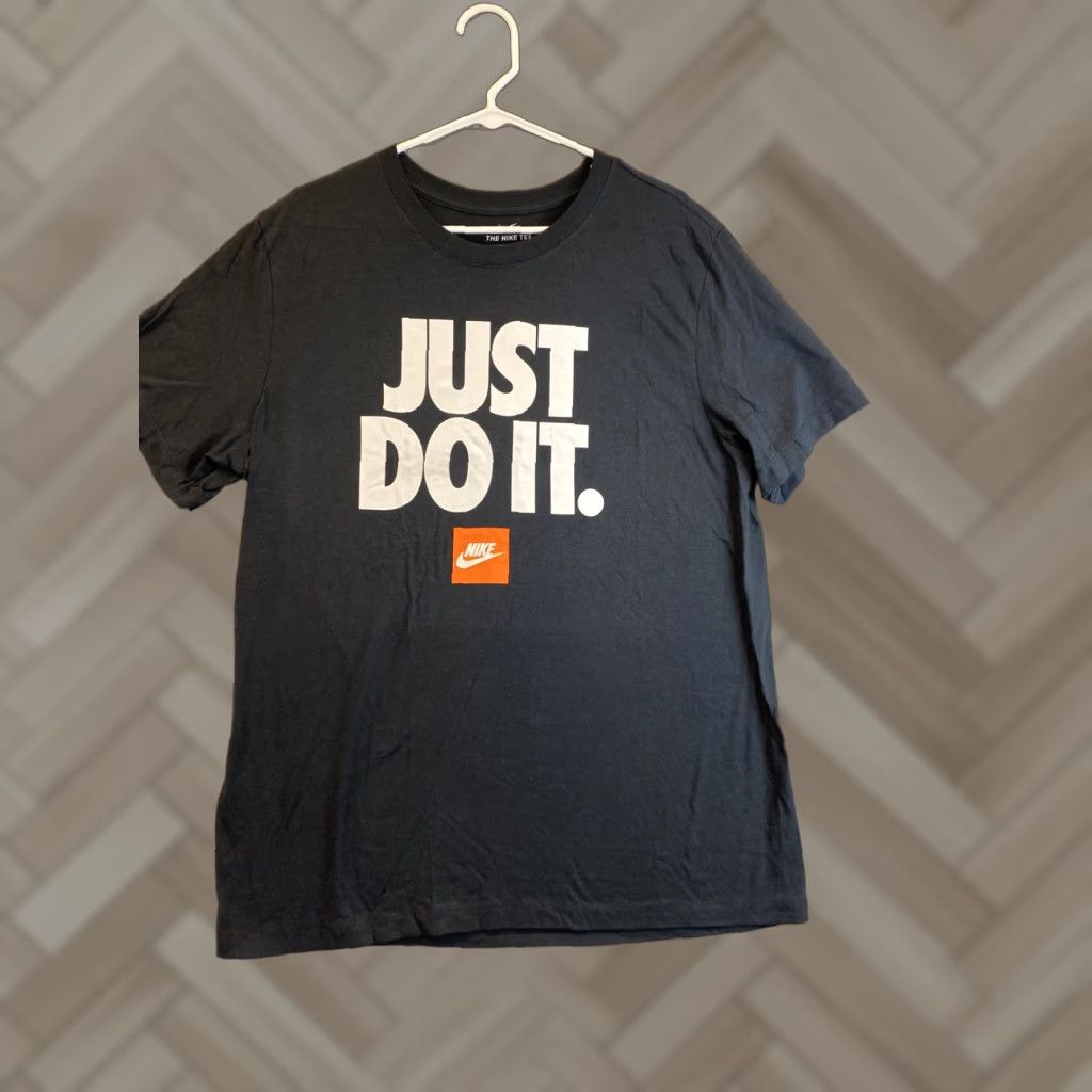 Nike Nike Shirt Adult Large Black Short Sleeve Casual Workout Gym Mens/32-61 Size US L / EU 52-54 / 3 - 1 Thumbnail