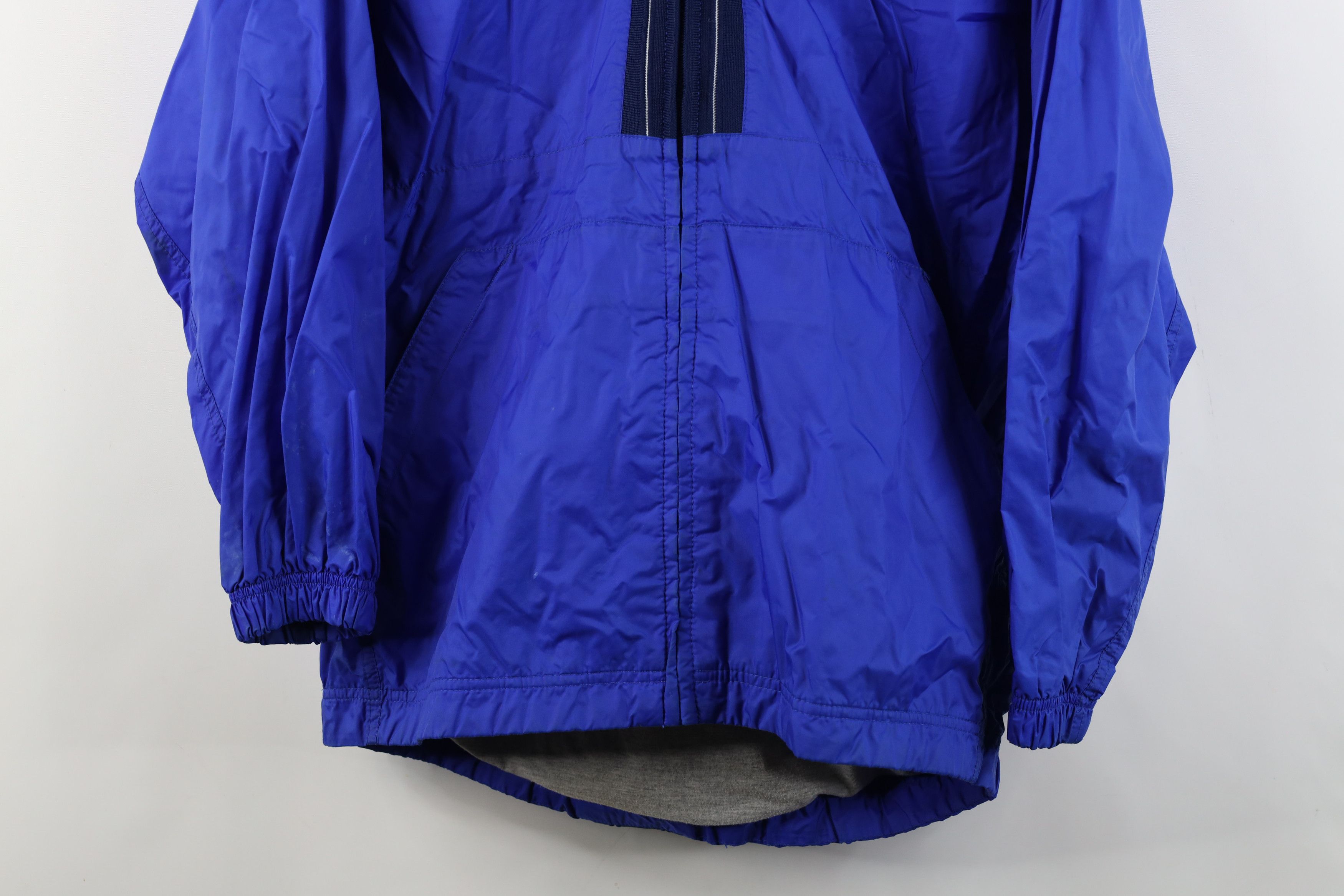 Nike Vintage 90s Nike Swoosh Full Zip Hooded Windbreaker Jacket Size US S / EU 44-46 / 1 - 3 Thumbnail