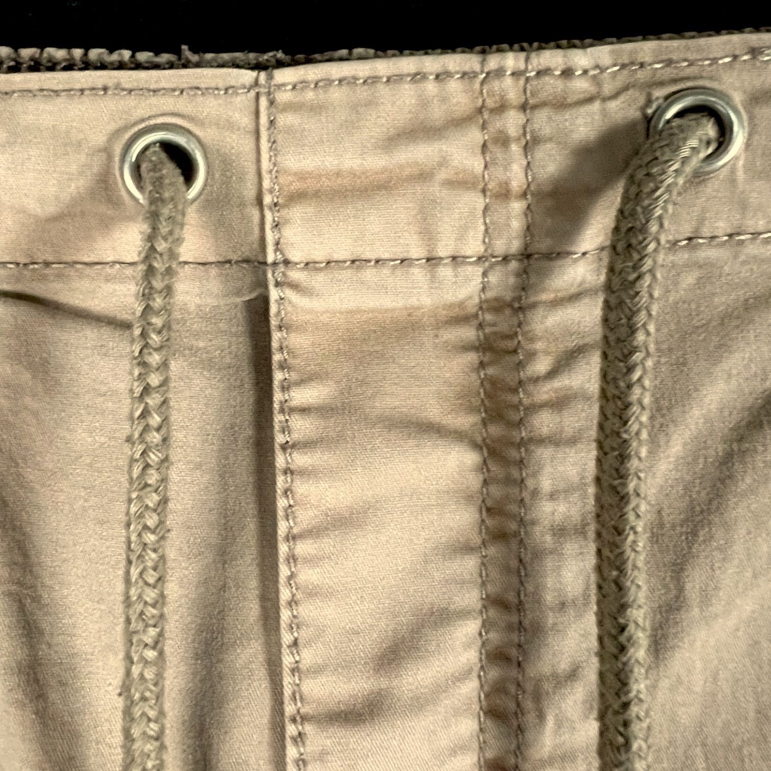 Garage Women's Garage Denim Khaki Ripcord Cargo Pants - Size XS Size 28" / US 6 / IT 42 - 4 Thumbnail