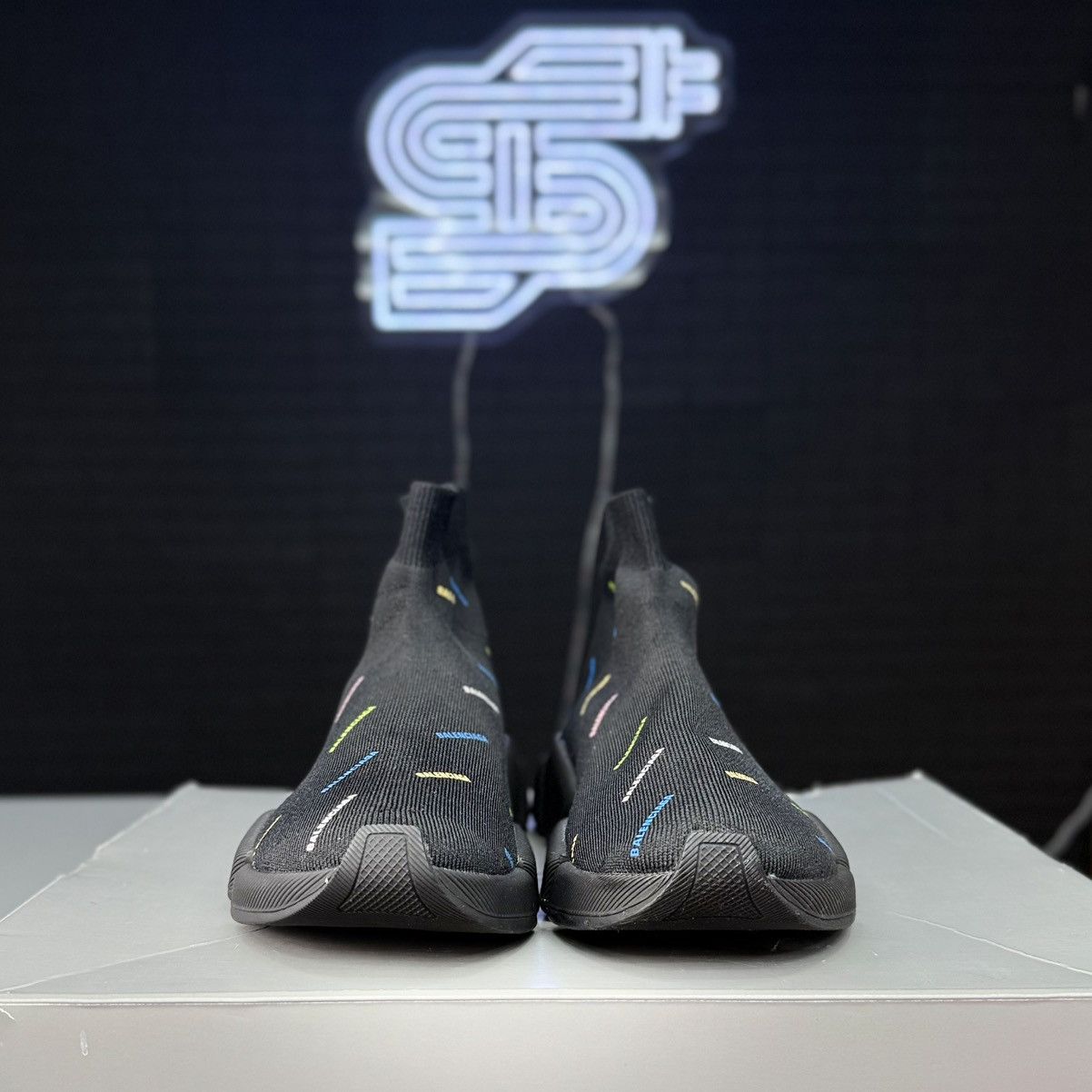 Balenciaga Balenciaga Speed Trainer 2.0 Multicolor Size US 5 / IT 35 - 4 Thumbnail