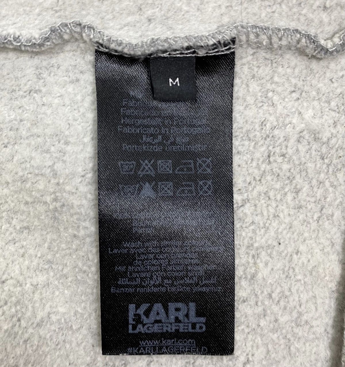 Karl Lagerfeld Karl Lagerfeld Sweatshirt Big Logo Women size M Size M / US 6-8 / IT 42-44 - 9 Thumbnail