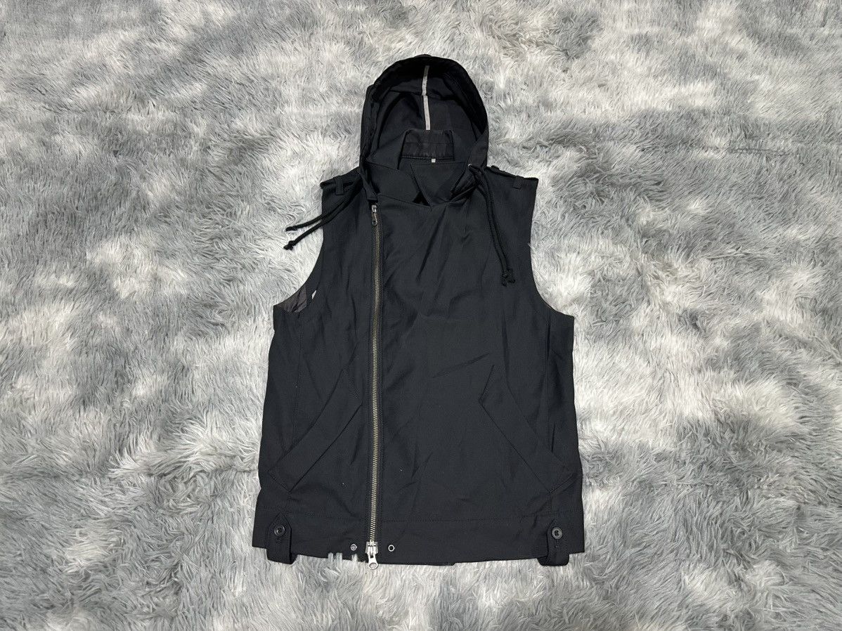 PPFM 🔥Sick Y2K PPFM Ninja Vest Jacket Hoodie Asymmetric Goth Punk Size US S / EU 44-46 / 1 - 6 Thumbnail
