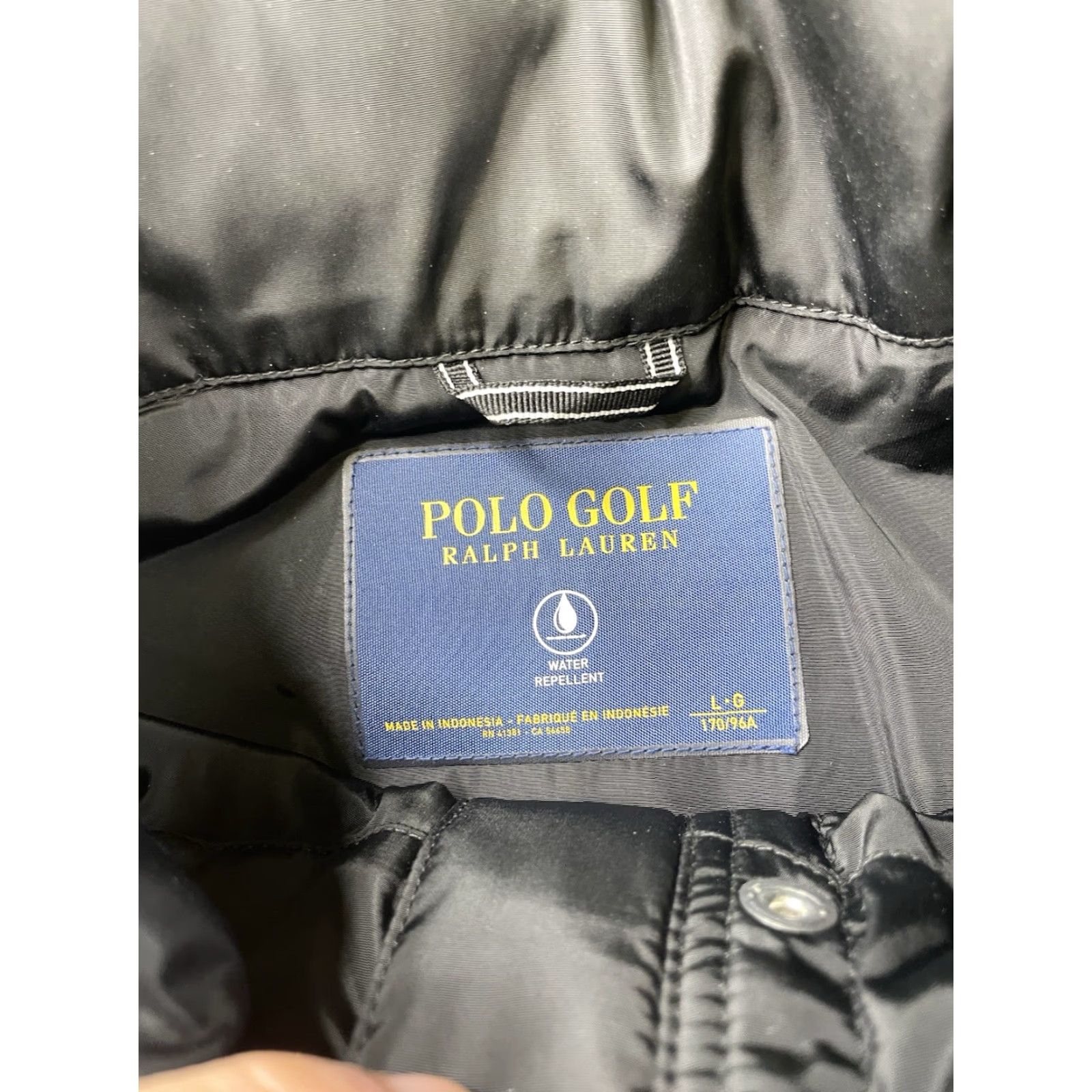 Polo Ralph Lauren Polo Ralph Lauren Jacket Women Heritage Full Zip Hooded Black XL Rain Coat Water Resistant Zipped Pockets Long Sleeve Casual Size XL / US 12-14 / IT 48-50 - 5 Thumbnail