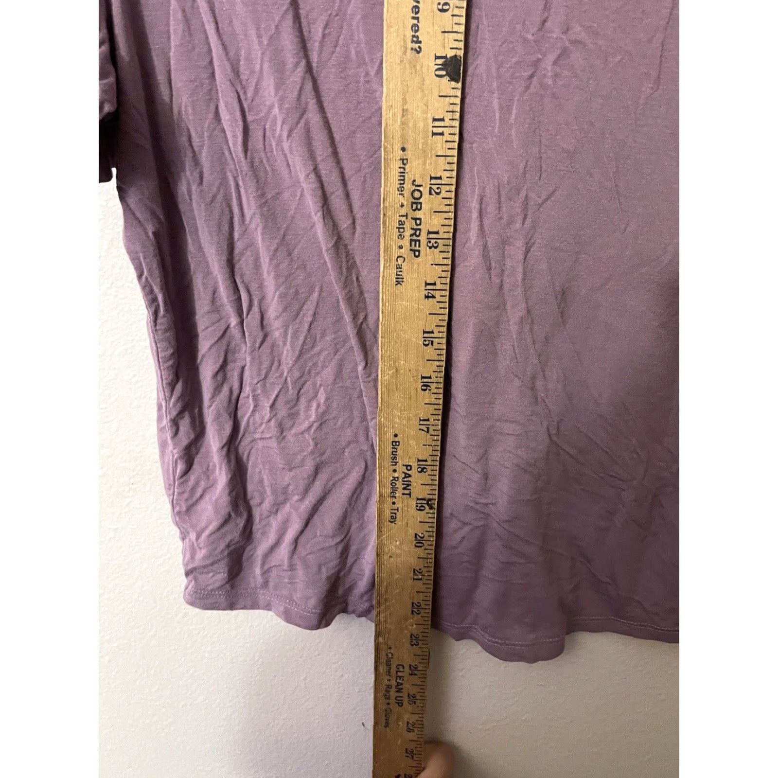 Gap GAP Sleep Shirt Short Sleeve Purple Solid Small Women Size S / US 4 / IT 40 - 4 Thumbnail