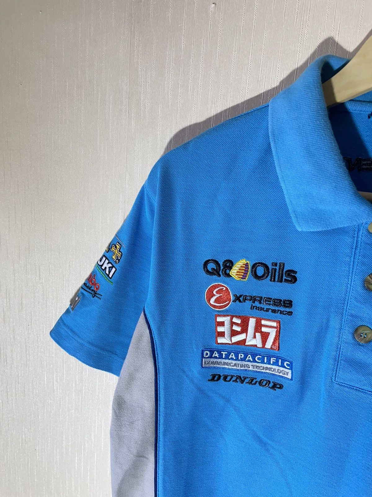Vintage Suzuki Rizla+ vintage racing polo shirt Size US XL / EU 56 / 4 - 3 Thumbnail