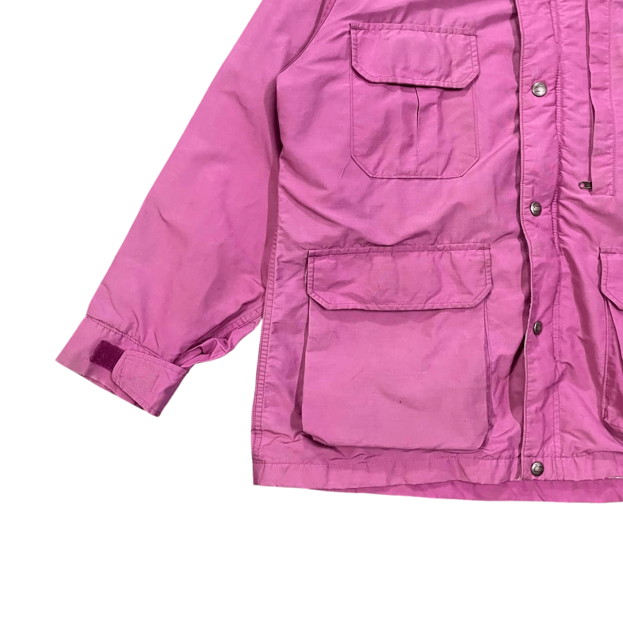 Woolrich Woolen Mills Vintage 80's Woolrich Pink Jacket Size L / US 10 / IT 46 - 3 Thumbnail