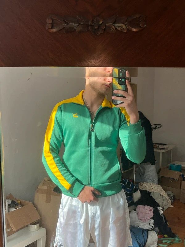 Puma Puma Vintage tracksuit golf turtleneck logo brazil y2k 00s Size US L / EU 52-54 / 3 - 1 Thumbnail