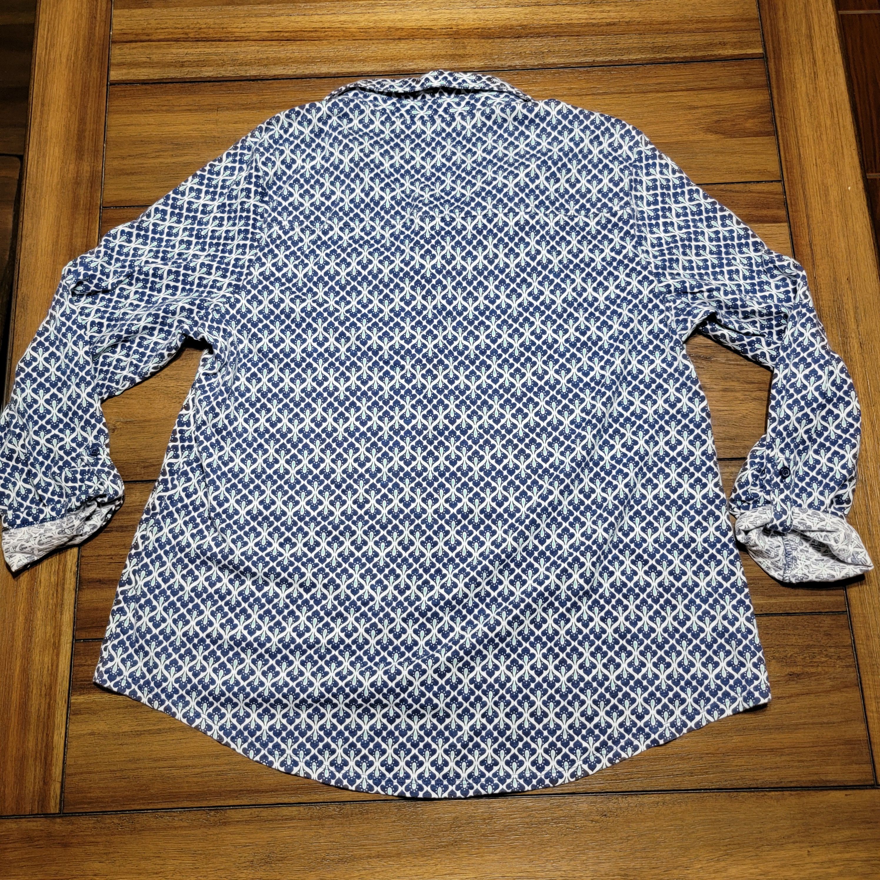 Croft & Barrow Croft & Barrow LS Full Button Blouse - Size Large Size L / US 10 / IT 46 - 4 Thumbnail