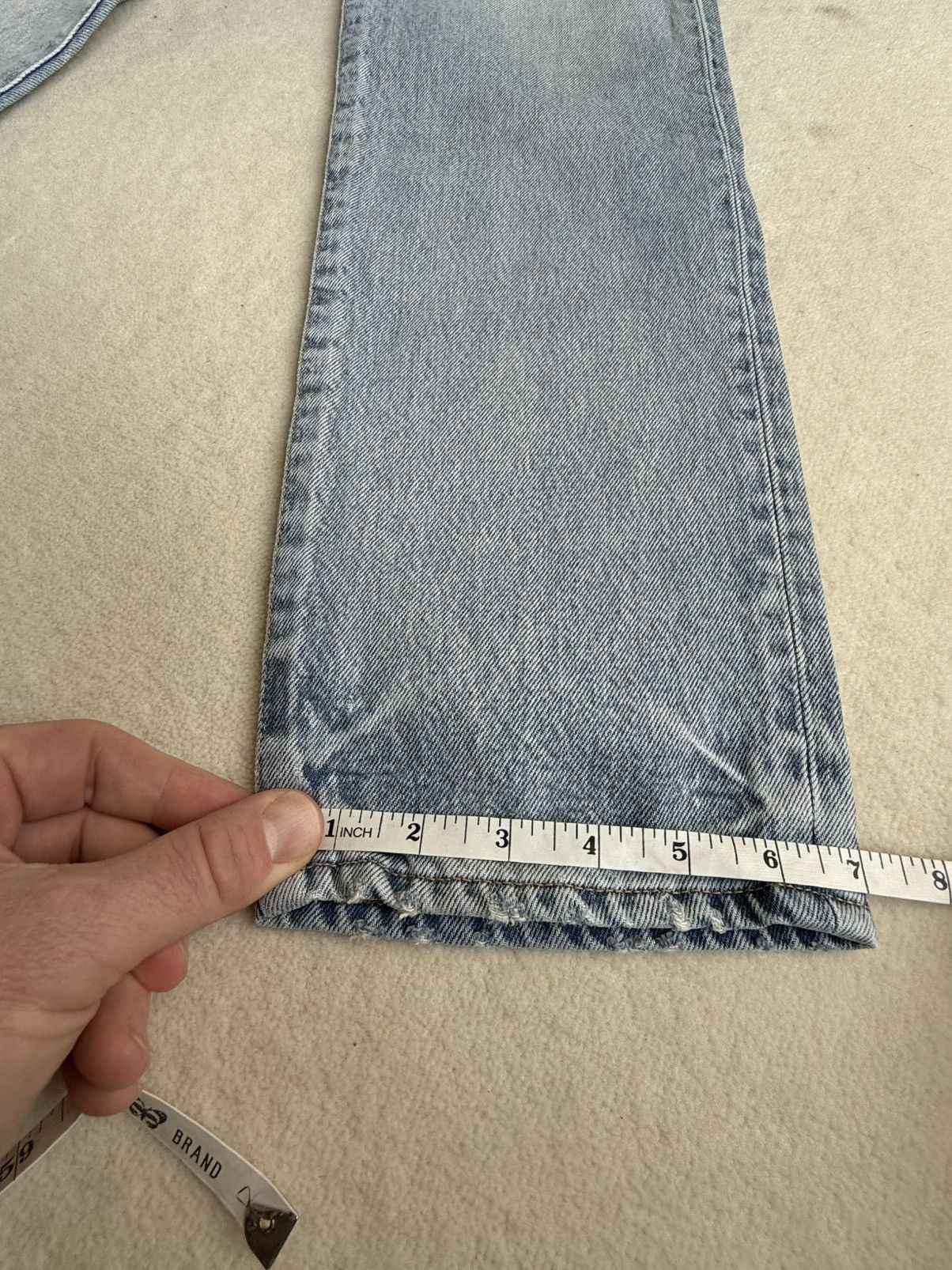 Saint Laurent Paris SS23 Saint Laurent distressed slim jeans Santa Monica 31 Size US 31 - 9 Thumbnail