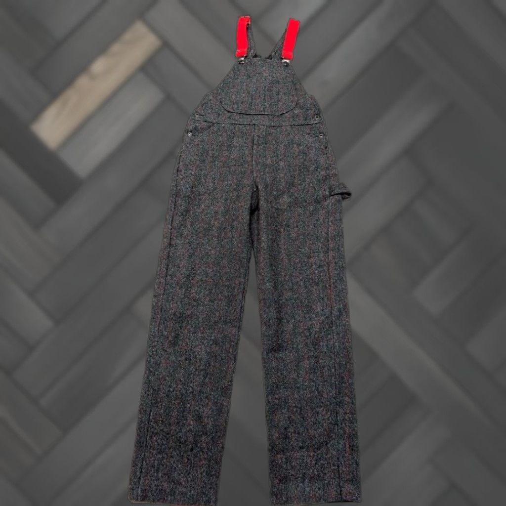 Vintage VINTAGE Woolrich hunting pants S Overalls Shirt Mens 32x32 Charcoal Windowpane USA made Wool Size US 32 / EU 48 - 1 Thumbnail