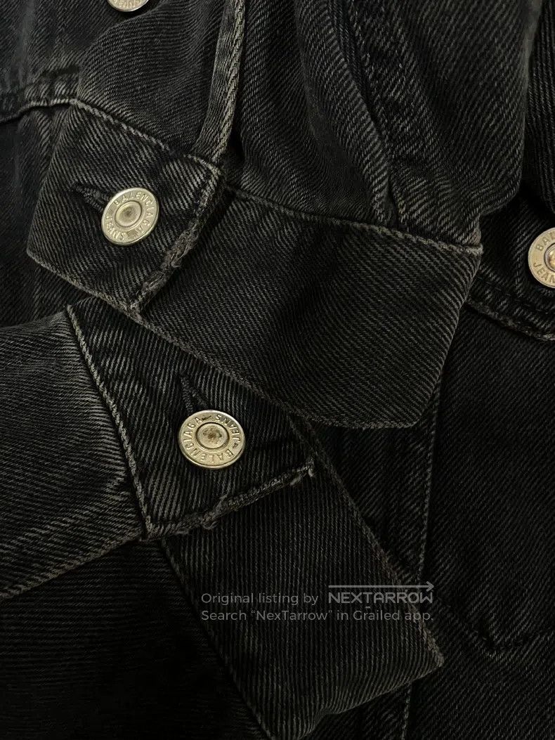 Balenciaga Balenciaga Spray Painted Double B Glow in the Dark Denim J Size US XS / EU 42 / 0 - 5 Thumbnail