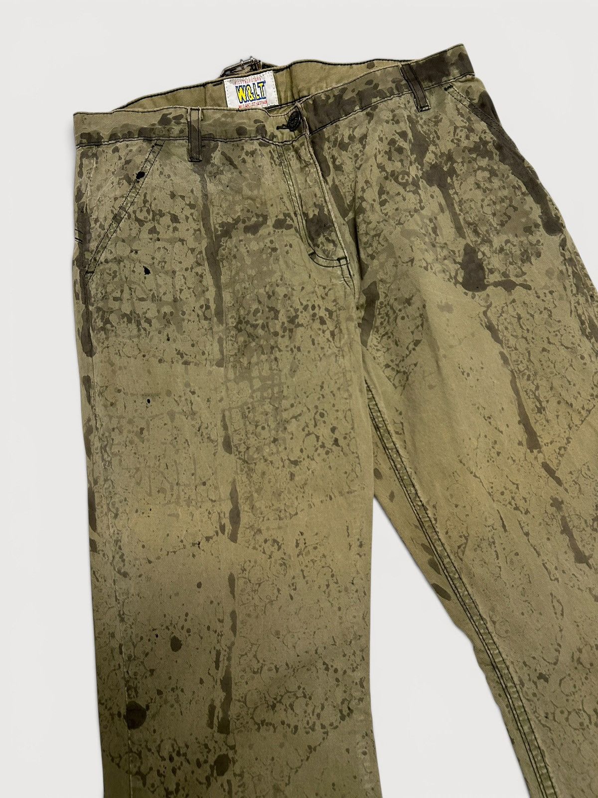 Walter Van Beirendonck W&LT “Kiss The Future” Flared Pants Size US 30 / EU 46 - 3 Thumbnail