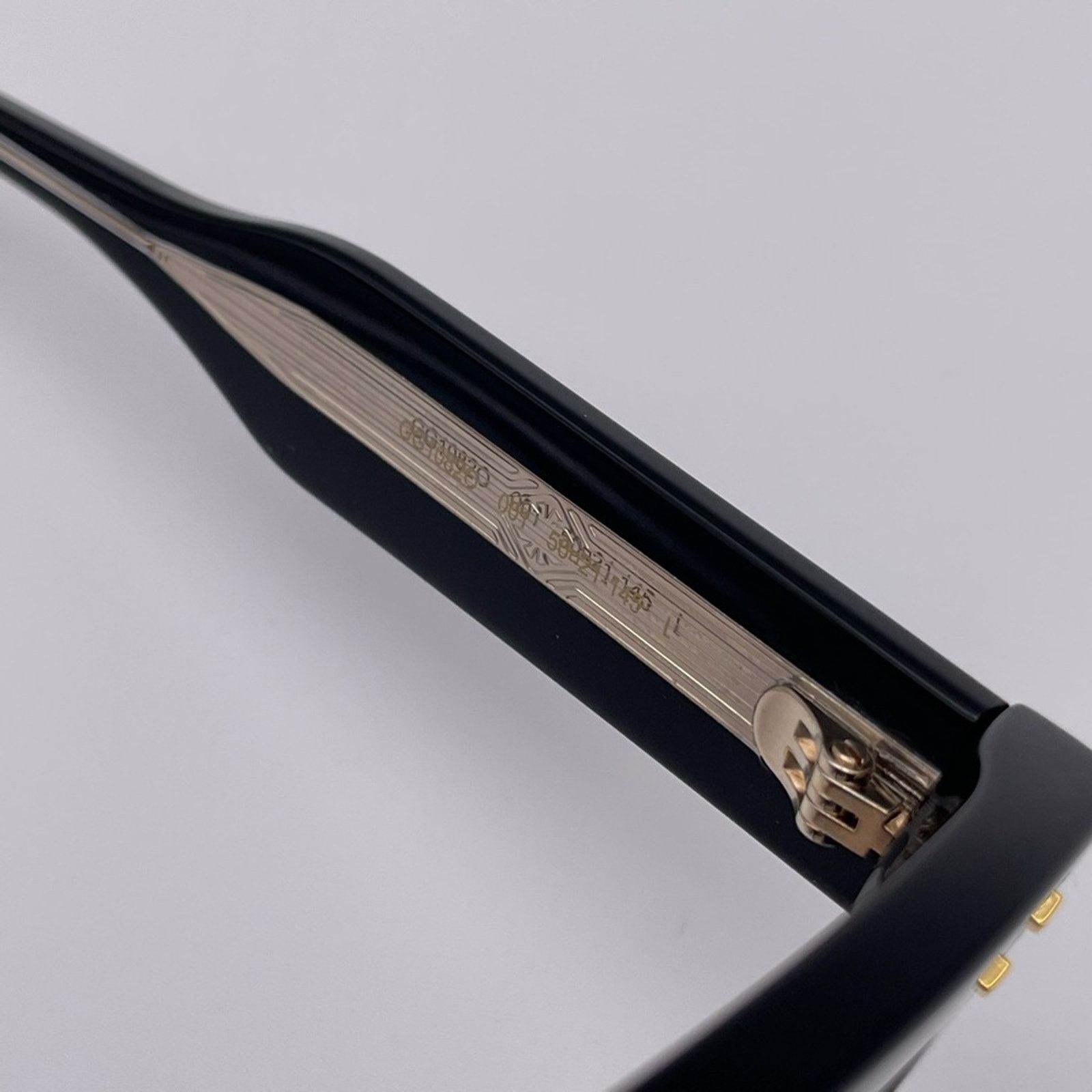 Gucci NEW GUCCI GG1082O 001 Black/Transparent Women Eyeglasses Size ONE SIZE - 2 Thumbnail