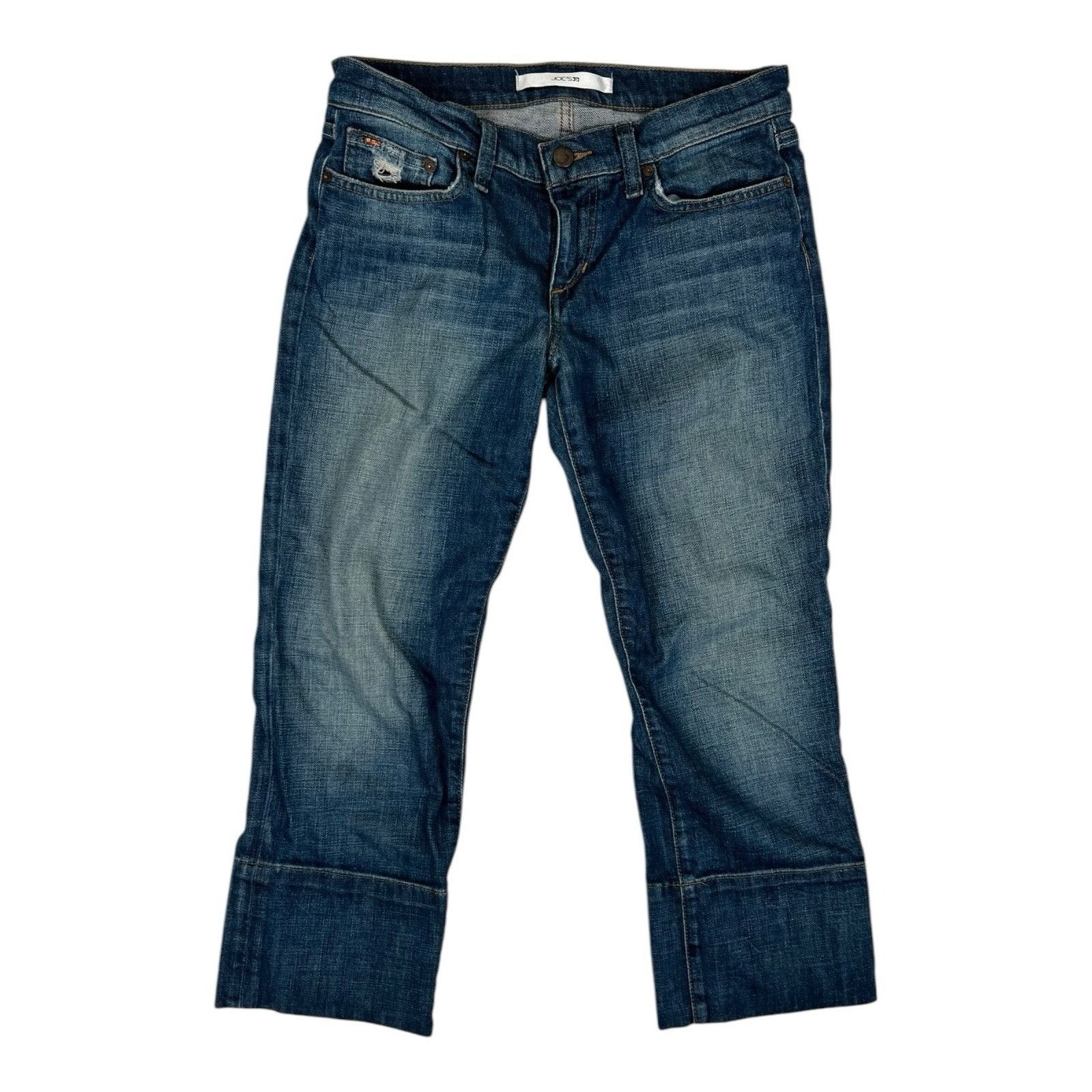 Joe's Joe’s Capri Jeans Socialite Kicker Women’s Size 27 Y2K Mediu Size 27" / US 4 / IT 40 - 1 Thumbnail