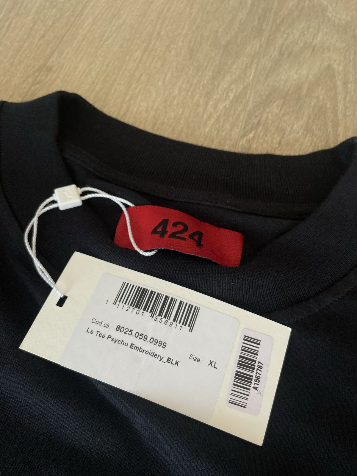 424 424 Psycho long-sleeve sweatshirt Size US XL / EU 56 / 4 - 3 Thumbnail