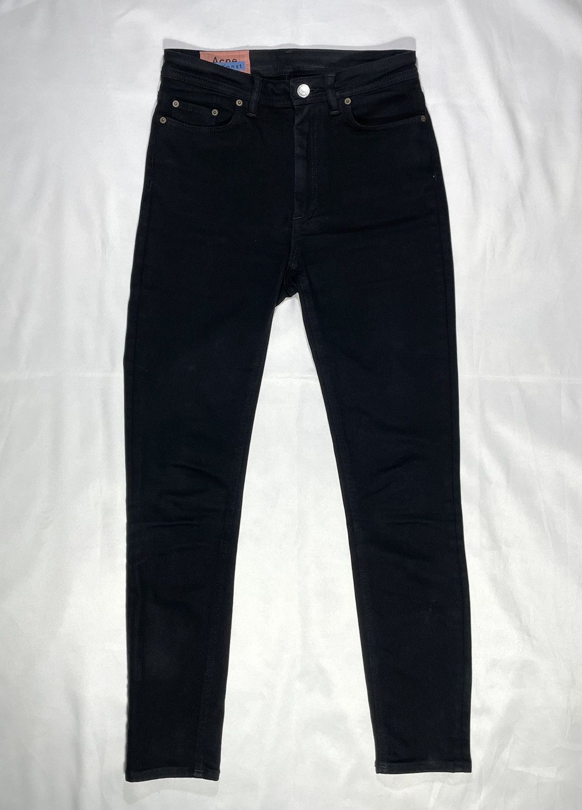 Acne Studios Acne Studios Peg Blk jeans Size 27" / US 4 / IT 40 - 1 Thumbnail