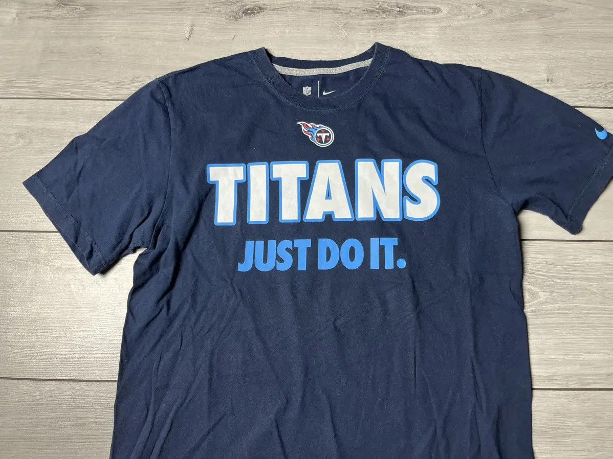 NFL Nike NFL Titans just do it Tshirt size Large Size US L / EU 52-54 / 3 - 3 Thumbnail