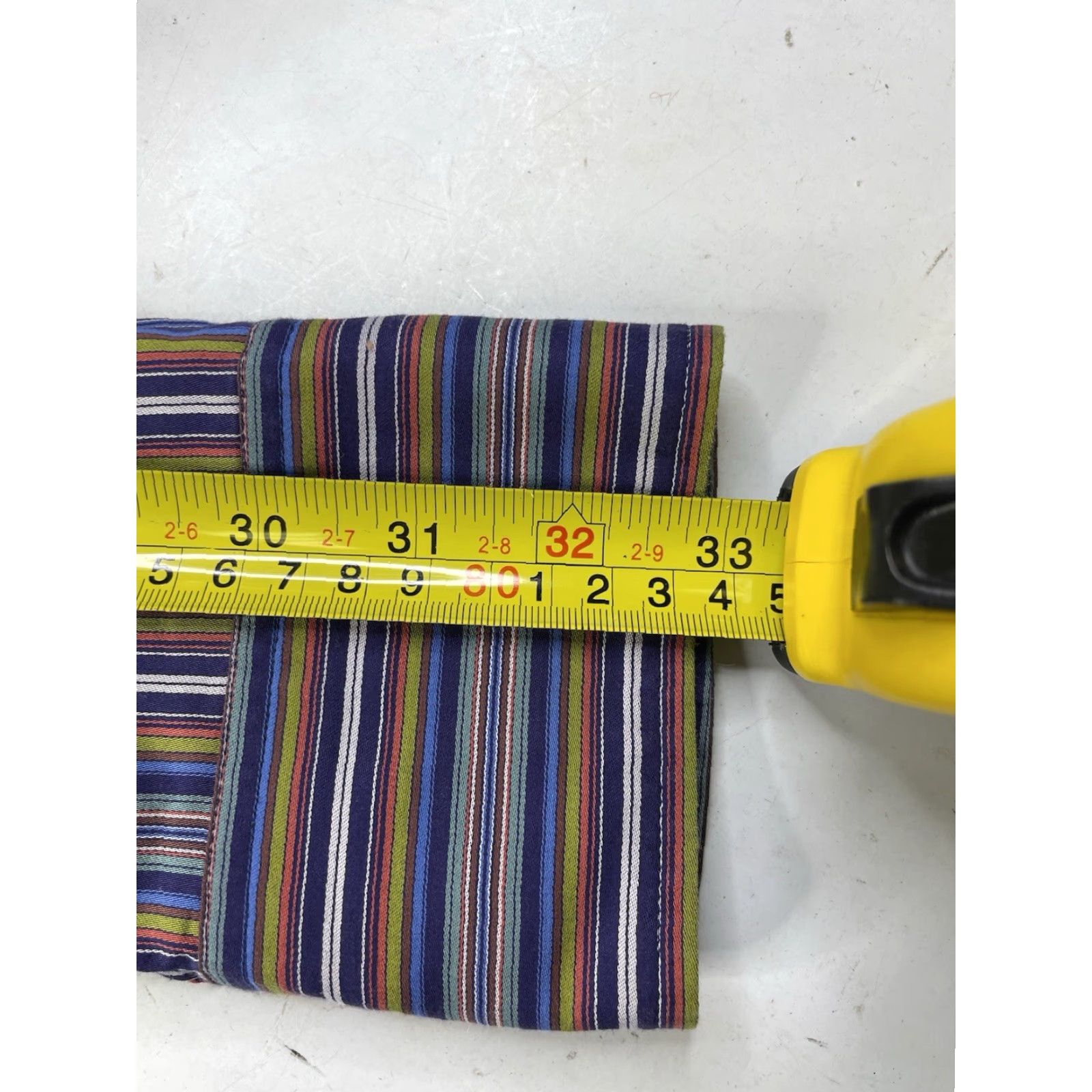 Robert Graham Robert Graham Shirt Men XL Multicolor Stripe Long Sleeve Button-Down Collared Flip Cuff Button Up Golf Size US XL / EU 56 / 4 - 7 Thumbnail