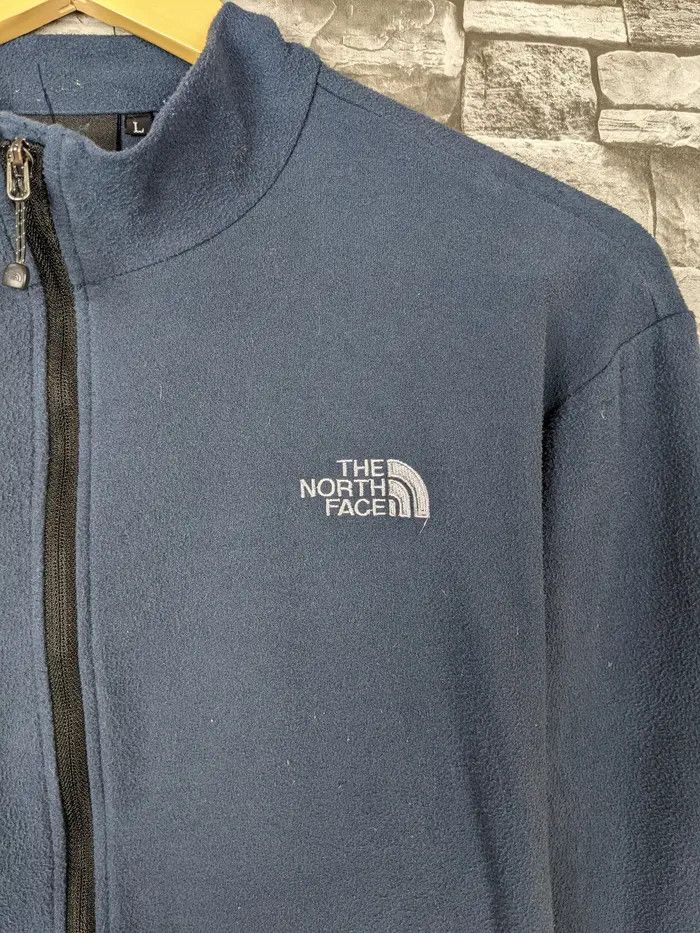 The North Face Vintage 90s The North Face Fleece Sweater Light Jacket Zip Size US L / EU 52-54 / 3 - 4 Thumbnail