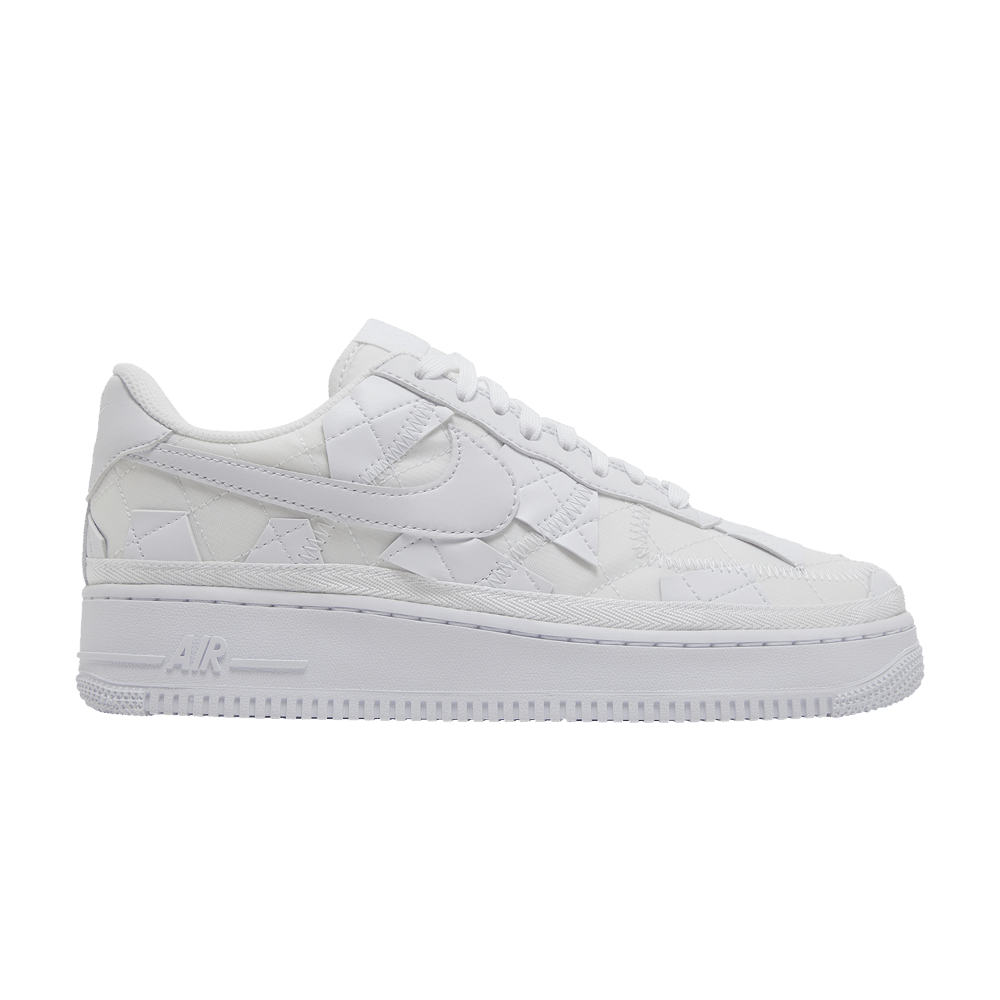 image of Billie Eilish X Air Force 1 Low Triple White Shoes, Men's (Size 5)