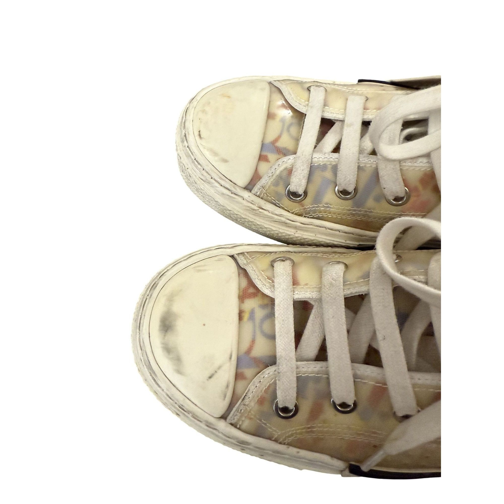 Dior Christian Dior High-Top Sneakers Womens Size 35 Multicolor C Size US 5 / IT 35 - 10 Thumbnail