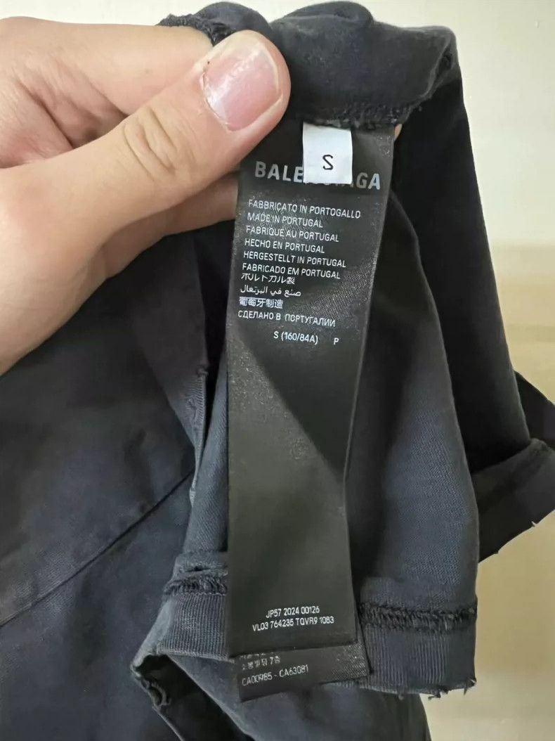 Balenciaga Balenciaga Statue of Liberty Short Sleeve Top-2506 Size US S / EU 44-46 / 1 - 4 Thumbnail