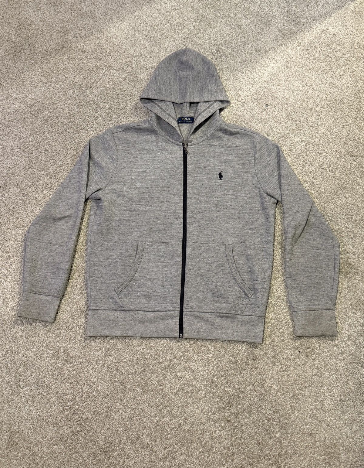 Polo Ralph Lauren Grey Polo RL Zip Up Size US M / EU 48-50 / 2 - 1 Thumbnail