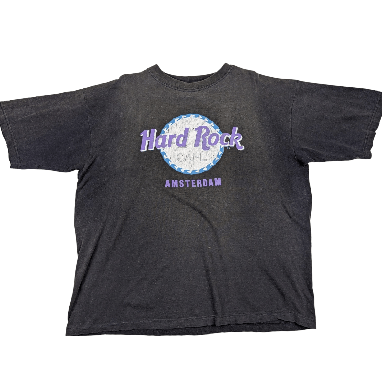 Hard Rock Cafe 2000's HARD ROCK CAFE Amsterdam Big Spell Out T Shirt Size US M / EU 48-50 / 2 - 3 Thumbnail