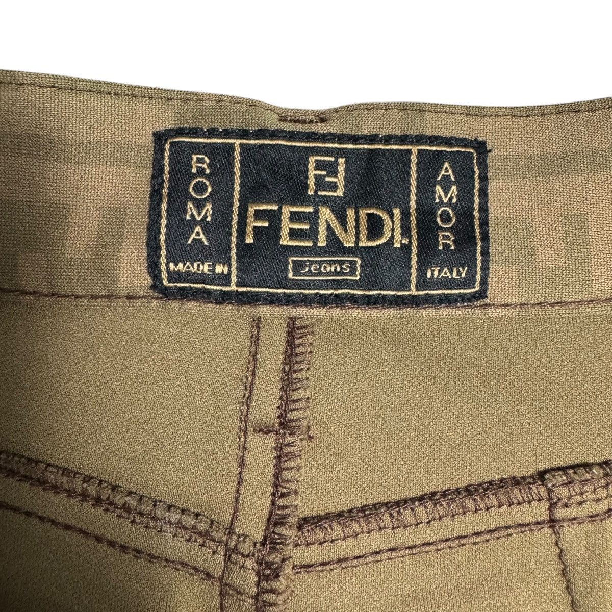 Fendi Fendi Zucca Monogram Pants Size 28" / US 6 / IT 42 - 10 Thumbnail