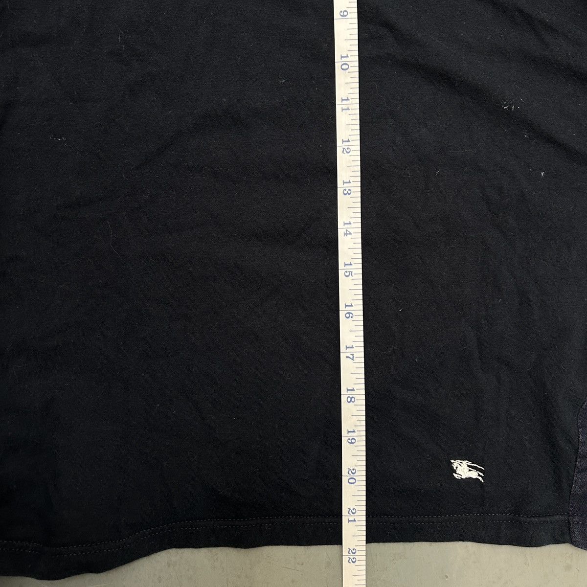 Burberry Burberry Logo Tape T-Shirt Navy Size US S / EU 44-46 / 1 - 6 Thumbnail