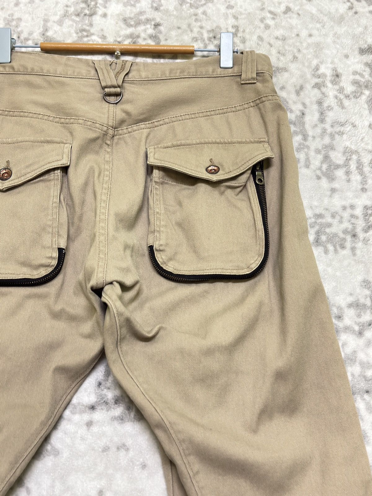 Japanese Brand DISTRESSED PPFM CURVE PUNK PANTS VERY RARE Size US 34 / EU 50 - 10 Thumbnail