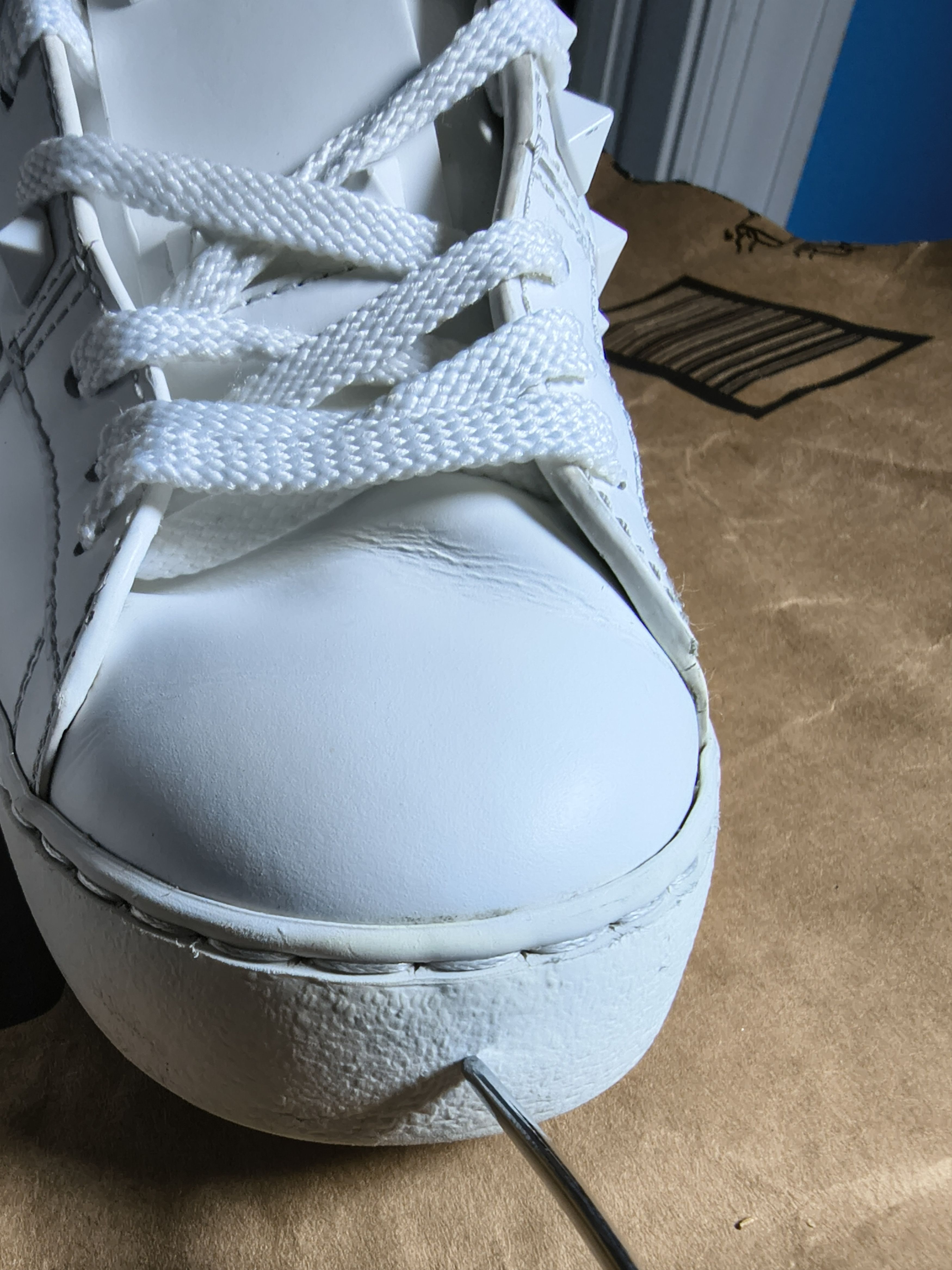 Valentino Valentino 11.Rockstud Untitled Sneaker White Size US 6.5 / IT 36.5 - 8 Thumbnail