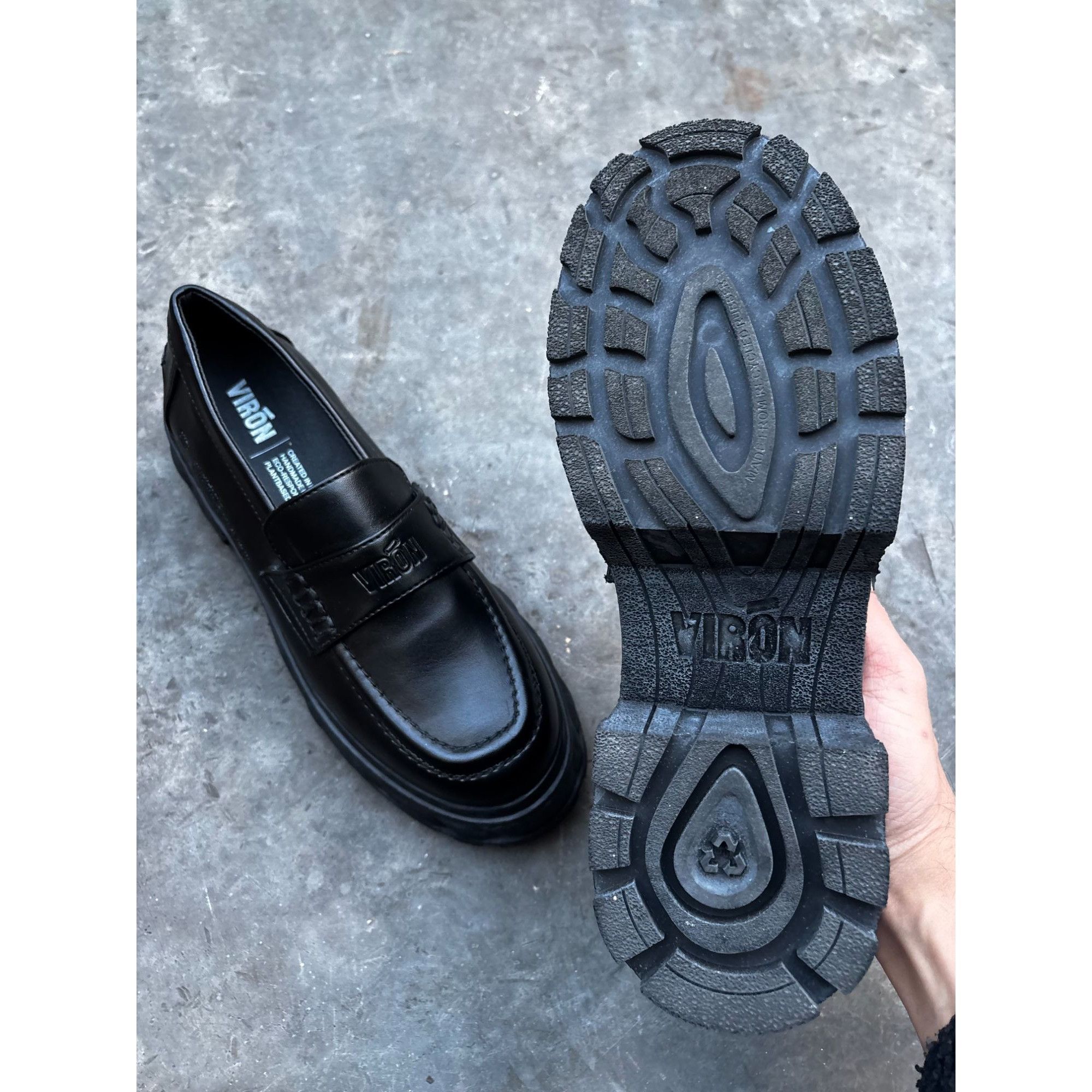 VIRON Viron Black Sustainable Loafers Size 40 Eco-Responsible Plan Size US 7 / EU 40 - 7 Thumbnail