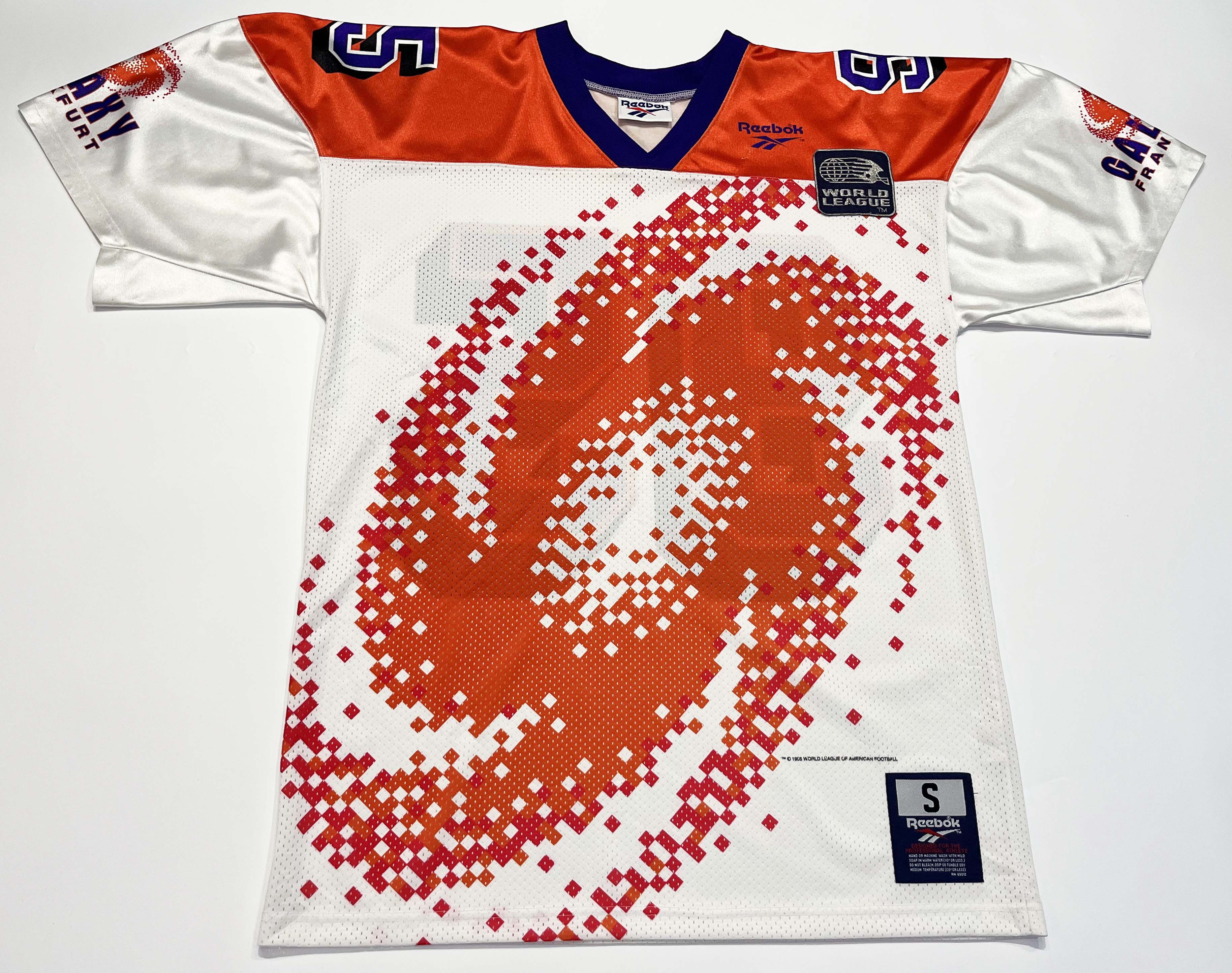 Reebok Reebok Frankfurt Galaxy #95 World League Football Jersey Size US S / EU 44-46 / 1 - 1 Thumbnail