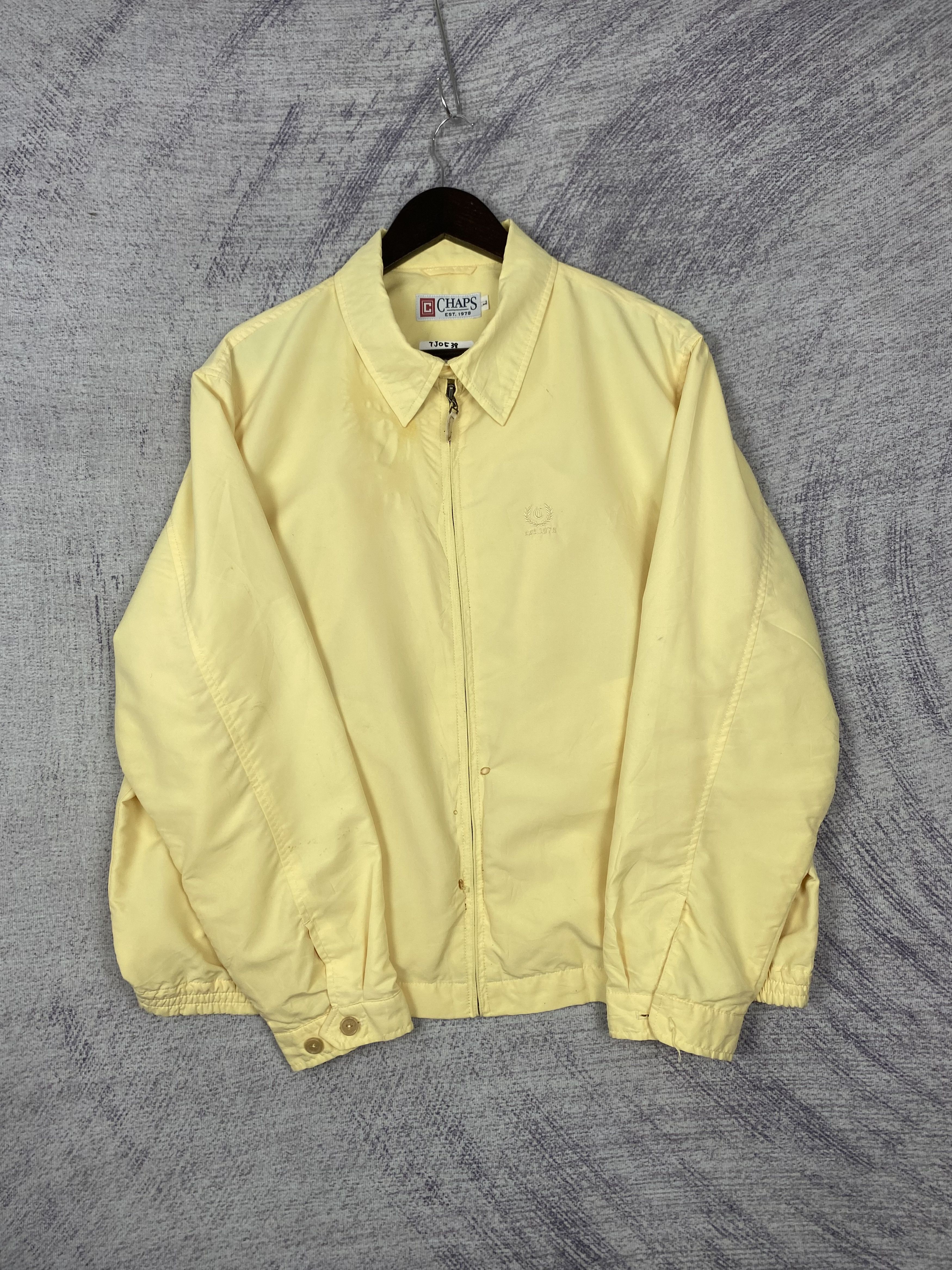 Chaps Vintage Chaps Zip Up Light Jacket Size US L / EU 52-54 / 3 - 5 Thumbnail