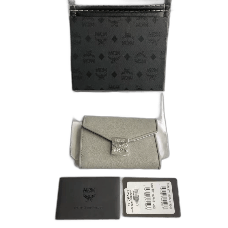 MCM mcm gray classic woc foldable wallet Size ONE SIZE - 1 Thumbnail