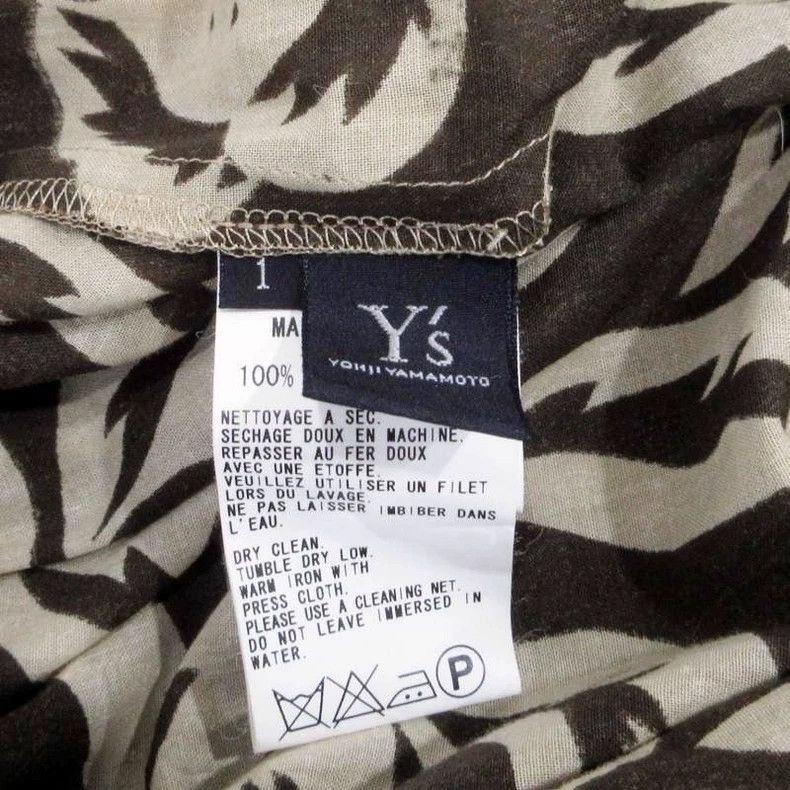 Y's Y's size 1 Irregular half skirt Size 25" / US 0 / IT 36 - 6 Thumbnail