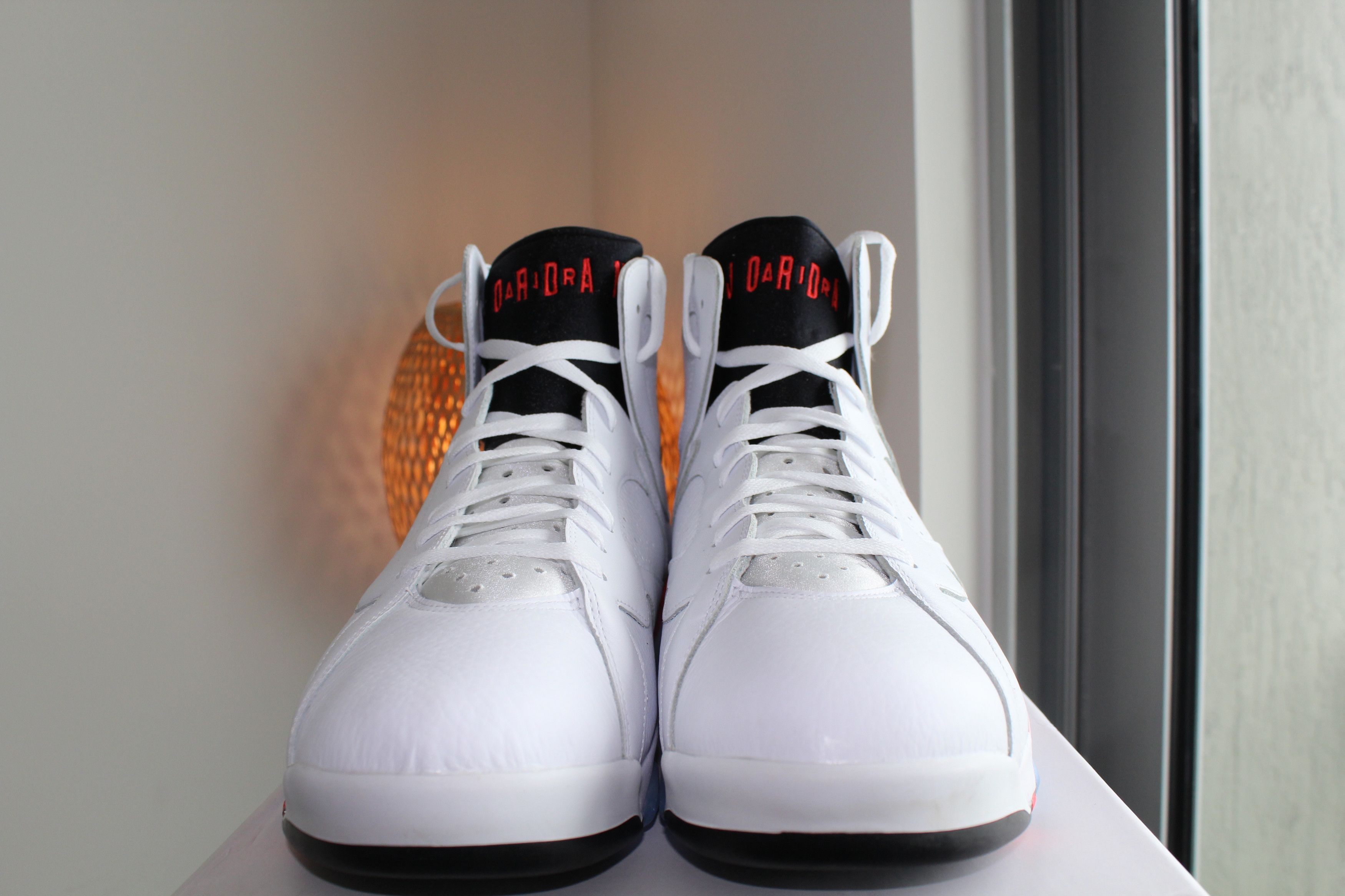 Jordan Brand Nike Jordan 7 Retro "White Infrared" White/Crimson Size 18 Size US 15 / EU 48 - 6 Thumbnail