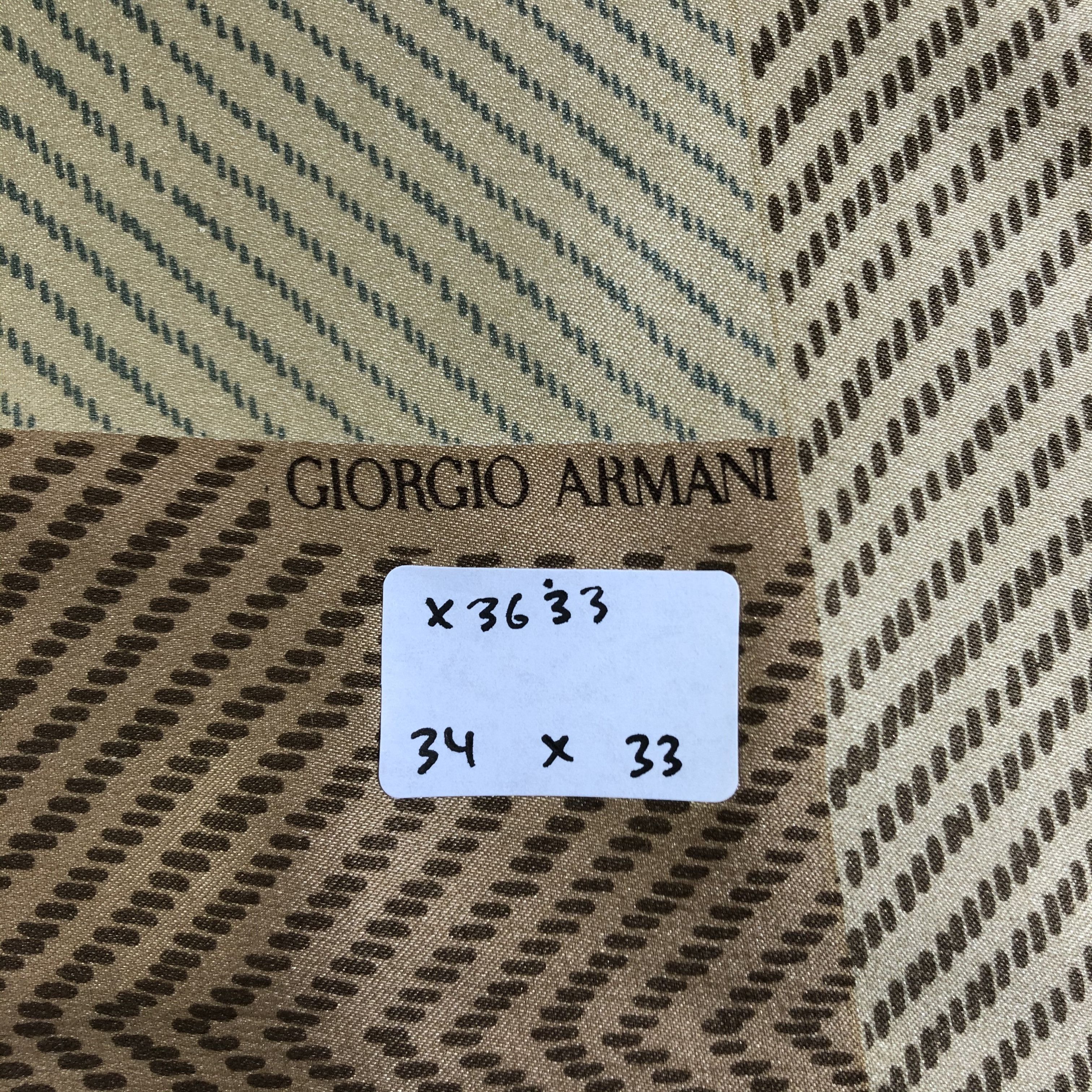 Giorgio Armani × Vintage Vintage Giorgio Armani Silk Scarf Size ONE SIZE - 8 Thumbnail