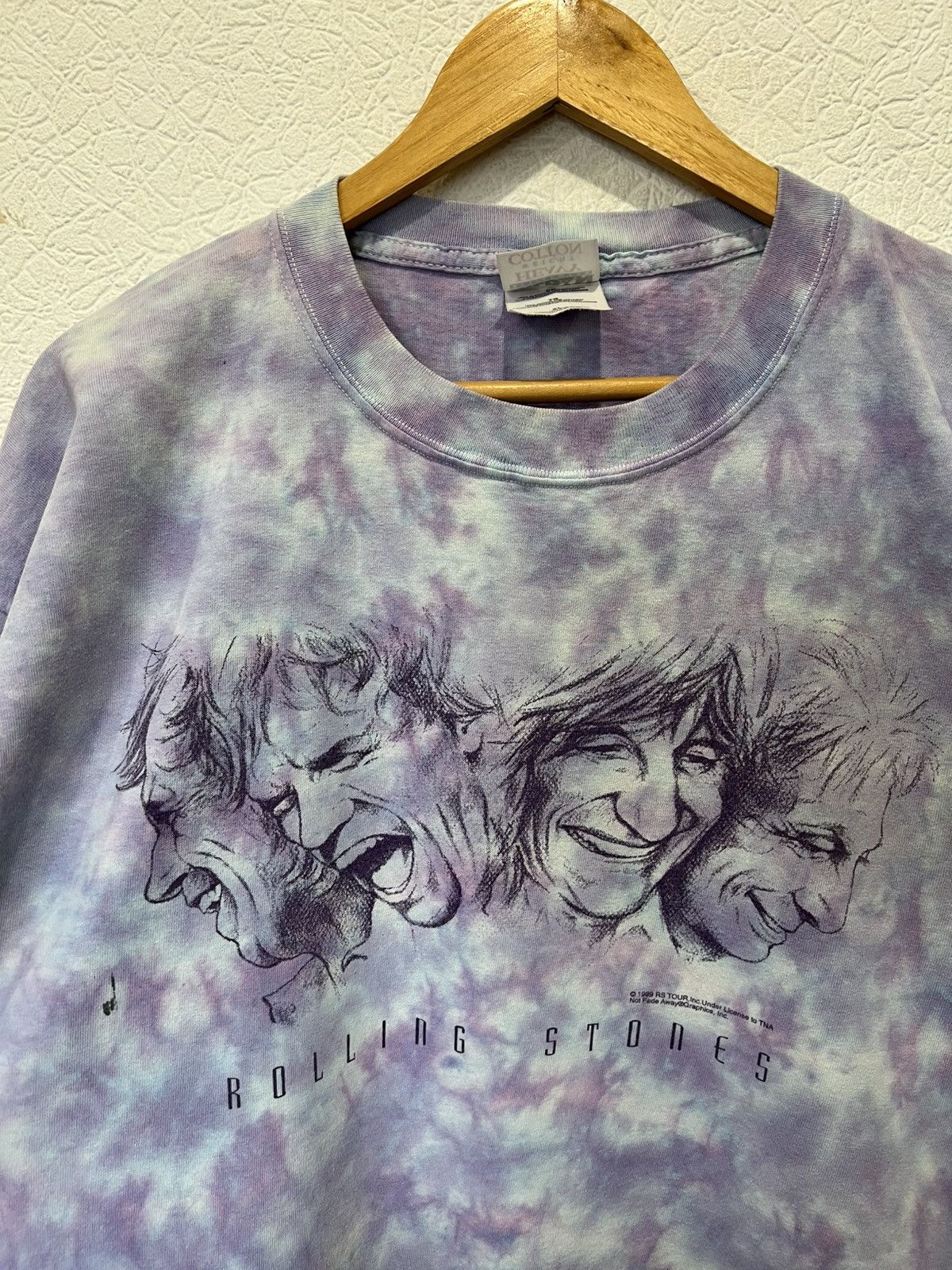Band Tees The Rolling Stones 1999 No Security Purple T Shirt Vintage Size US XL / EU 56 / 4 - 2 Thumbnail