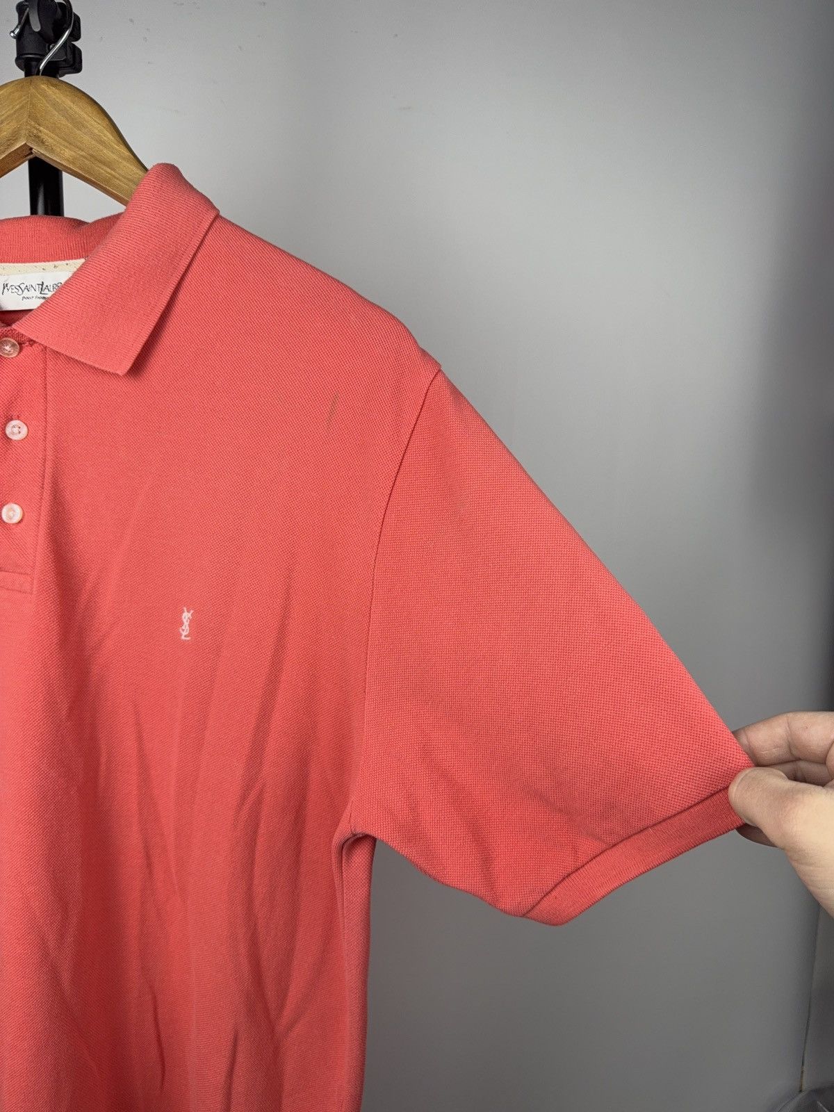 Yves Saint Laurent Vintage 90s Retro Luxury YSL Yves Saint Laurent polos Size US XL / EU 56 / 4 - 4 Thumbnail